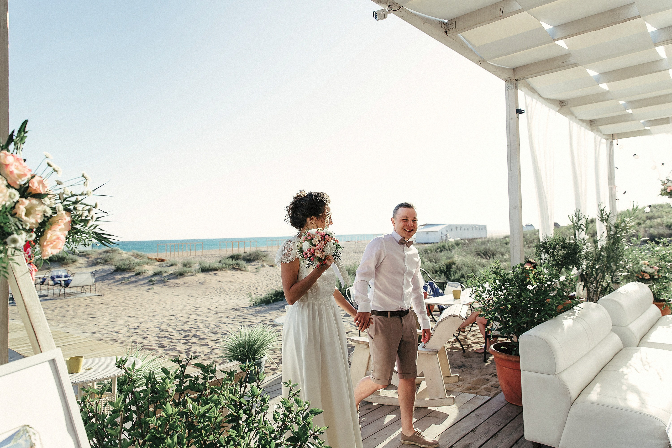 Свадебная фотосессия Анапа, свадьба на море. Свадебный и семейный фотограф Анапа