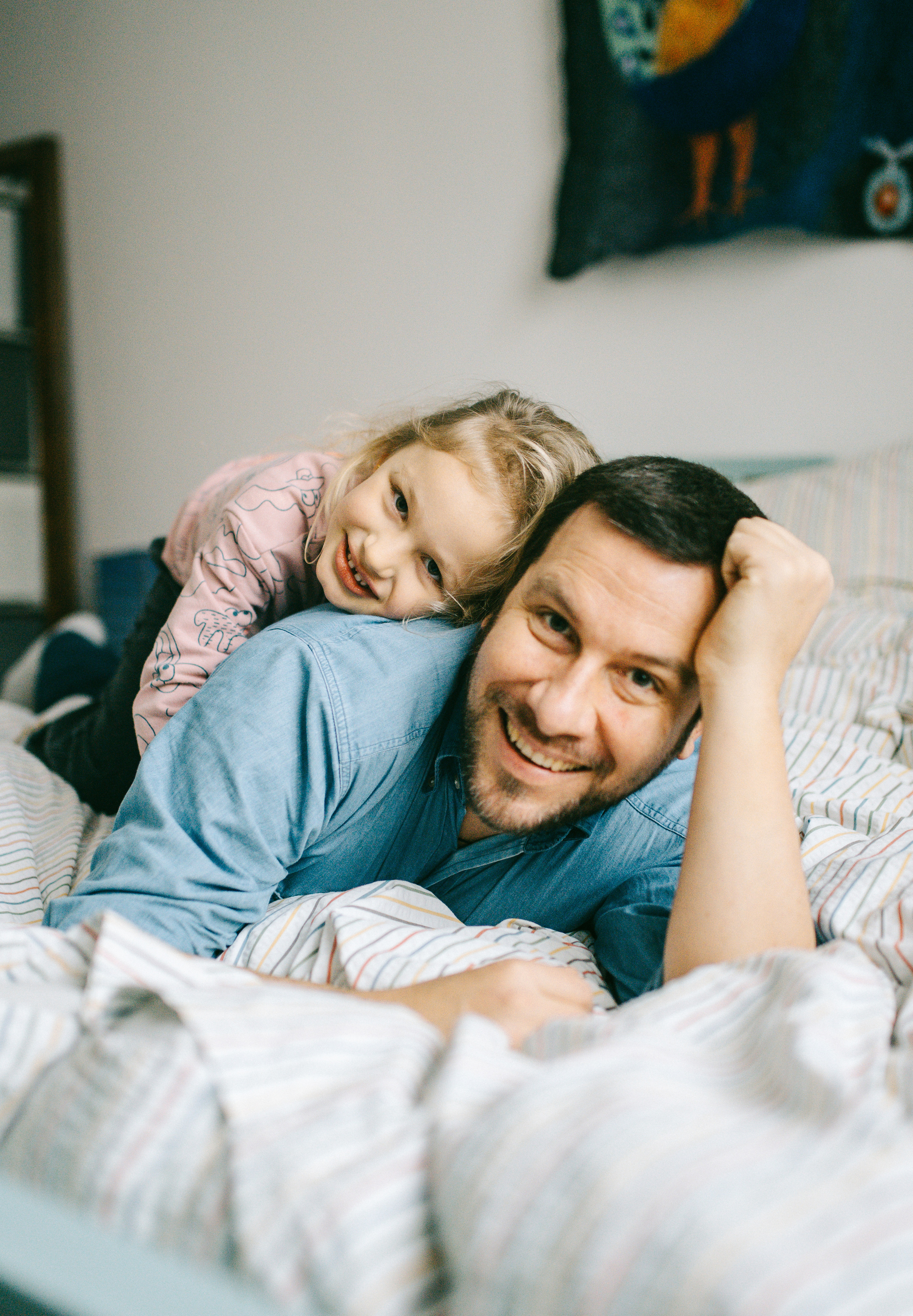 Mother's Daddy's daughter. Photographer Vasilisa König