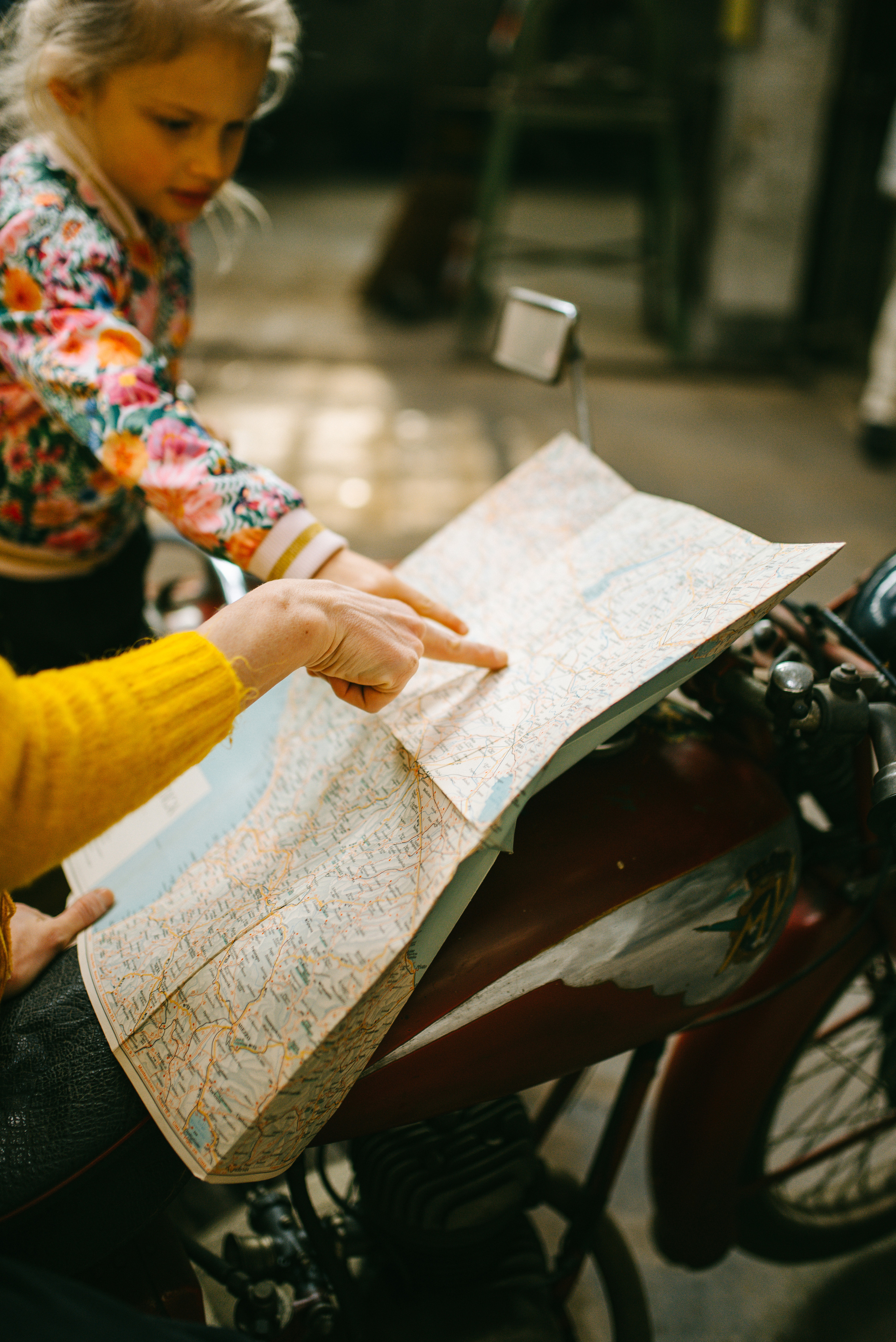 Mother's Daddy's daughter. Photographer Vasilisa König