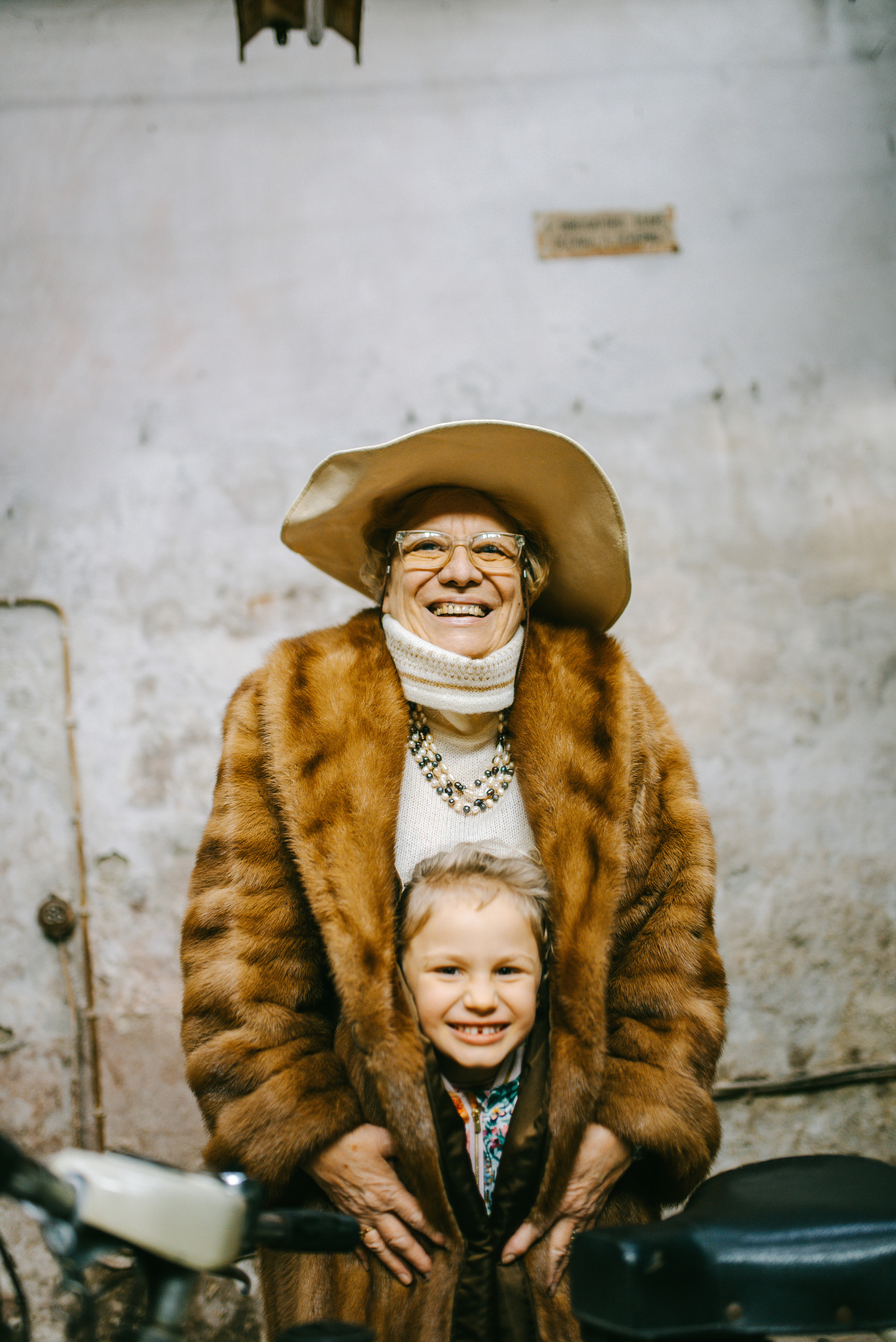 Mother's Daddy's daughter. Photographer Vasilisa König