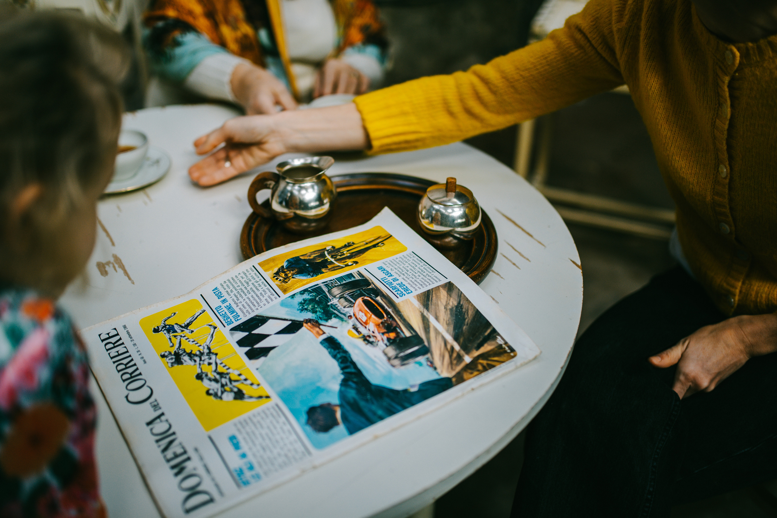 Mother's Daddy's daughter. Photographer Vasilisa König