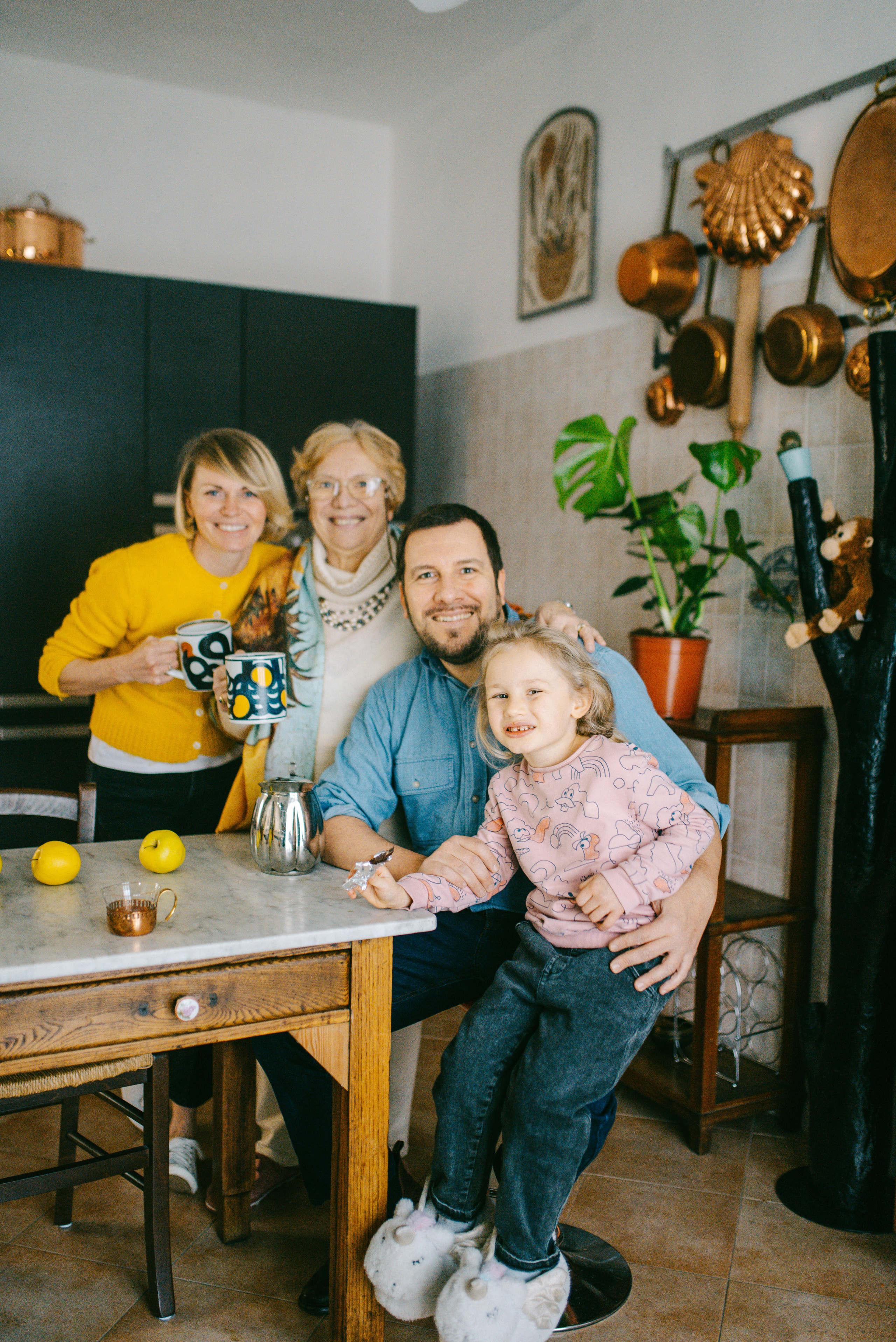 Mother's Daddy's daughter. Photographer Vasilisa König