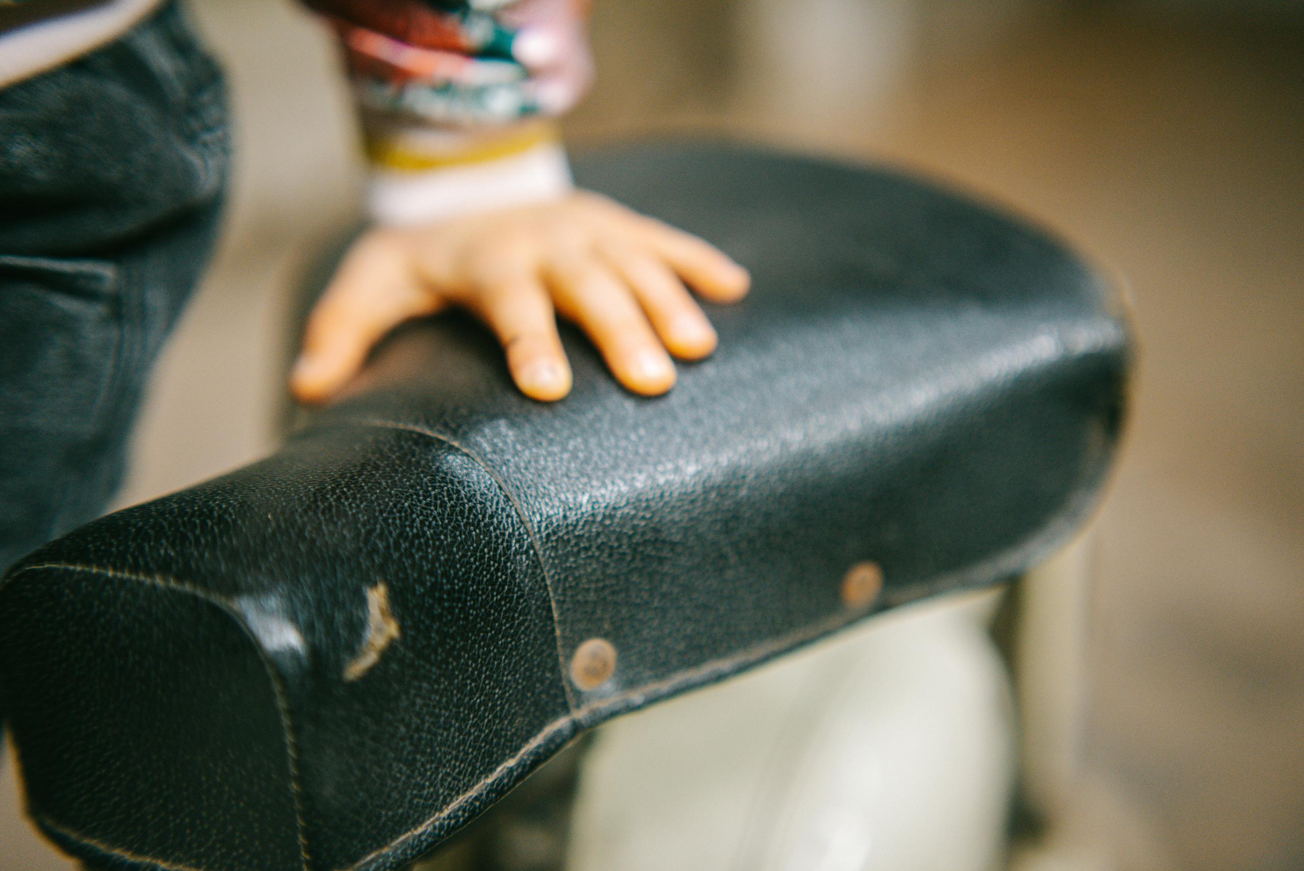 Mother's Daddy's daughter. Photographer Vasilisa König