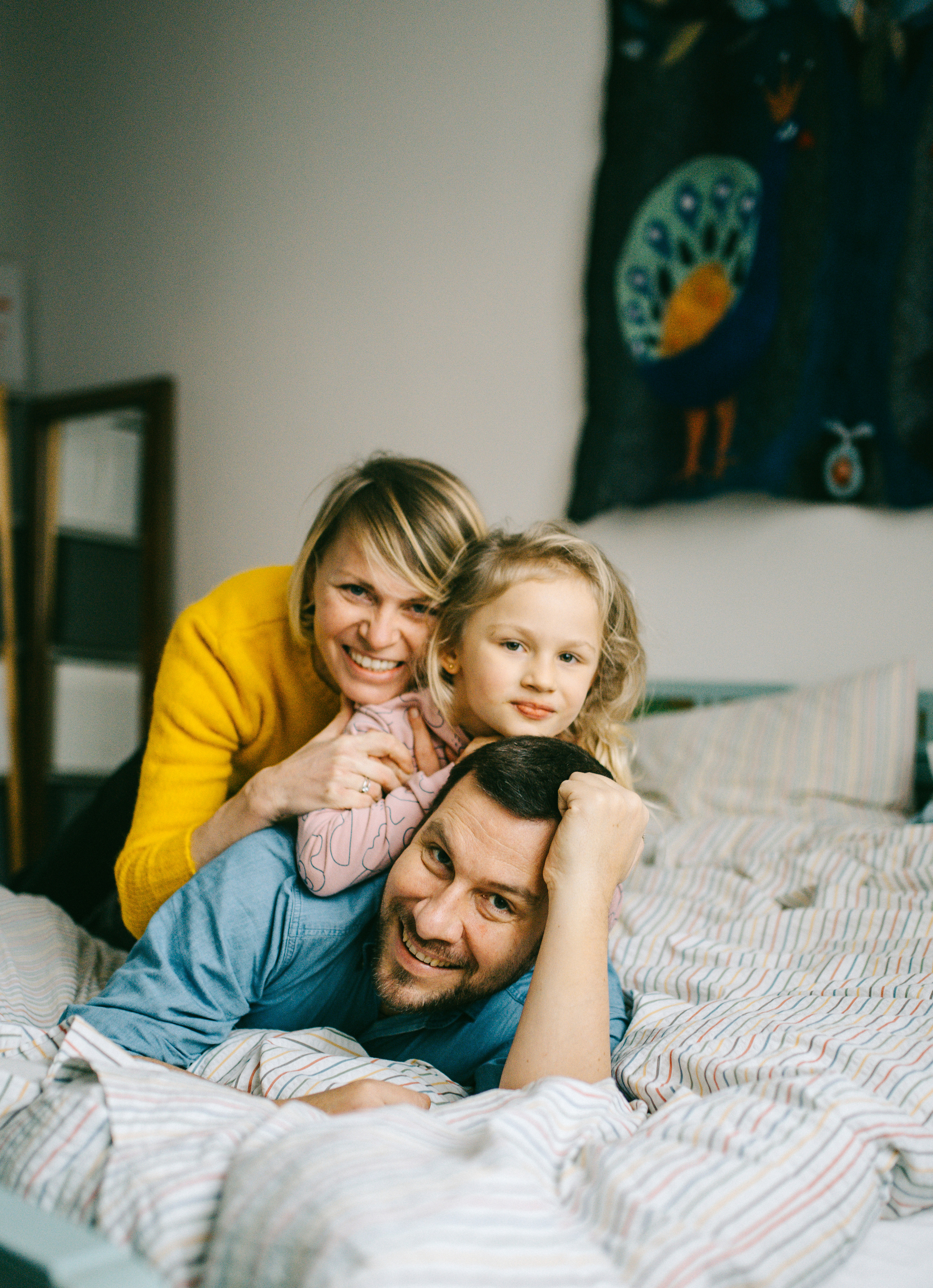 Mother's Daddy's daughter. Photographer Vasilisa König