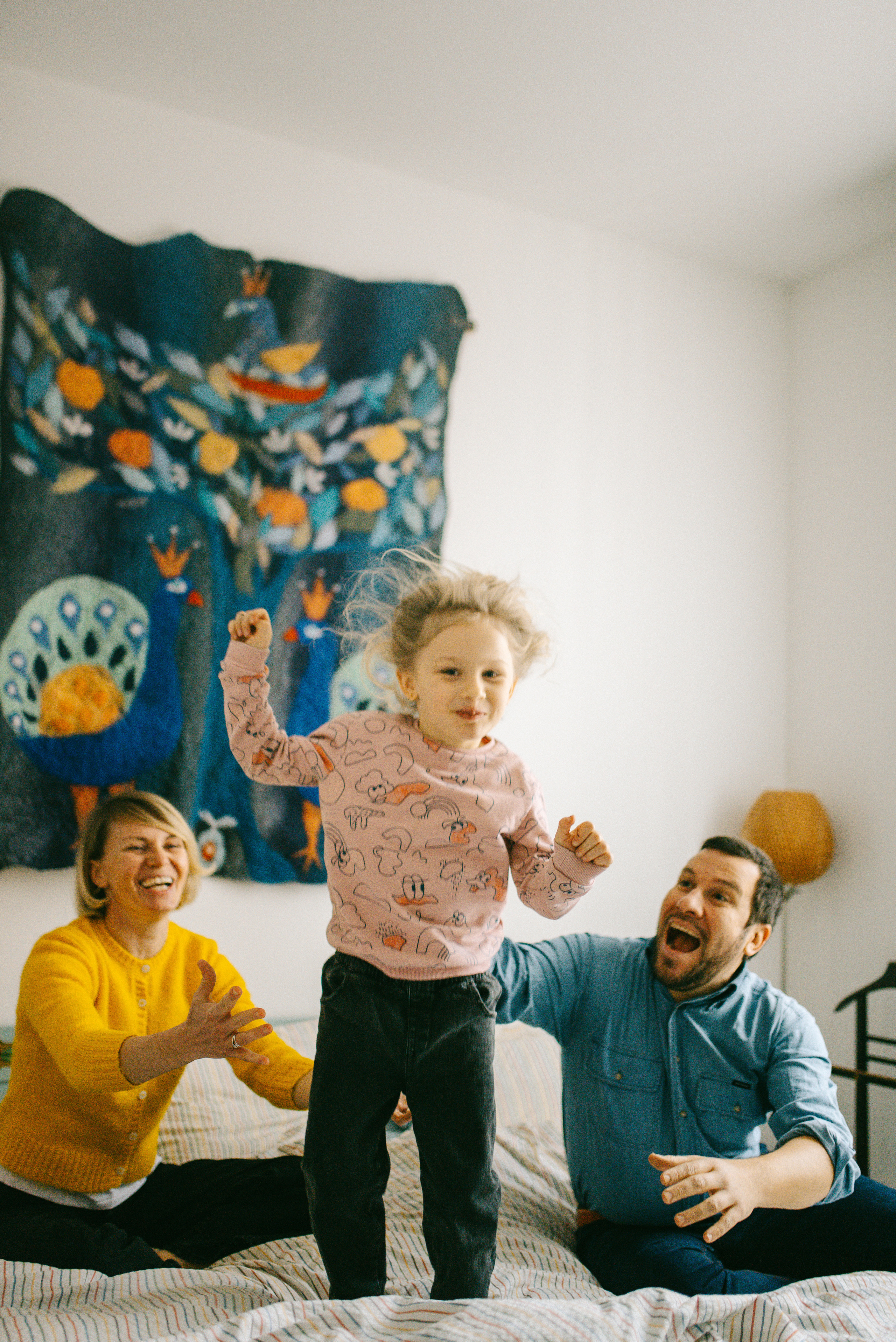 Mother's Daddy's daughter. Photographer Vasilisa König