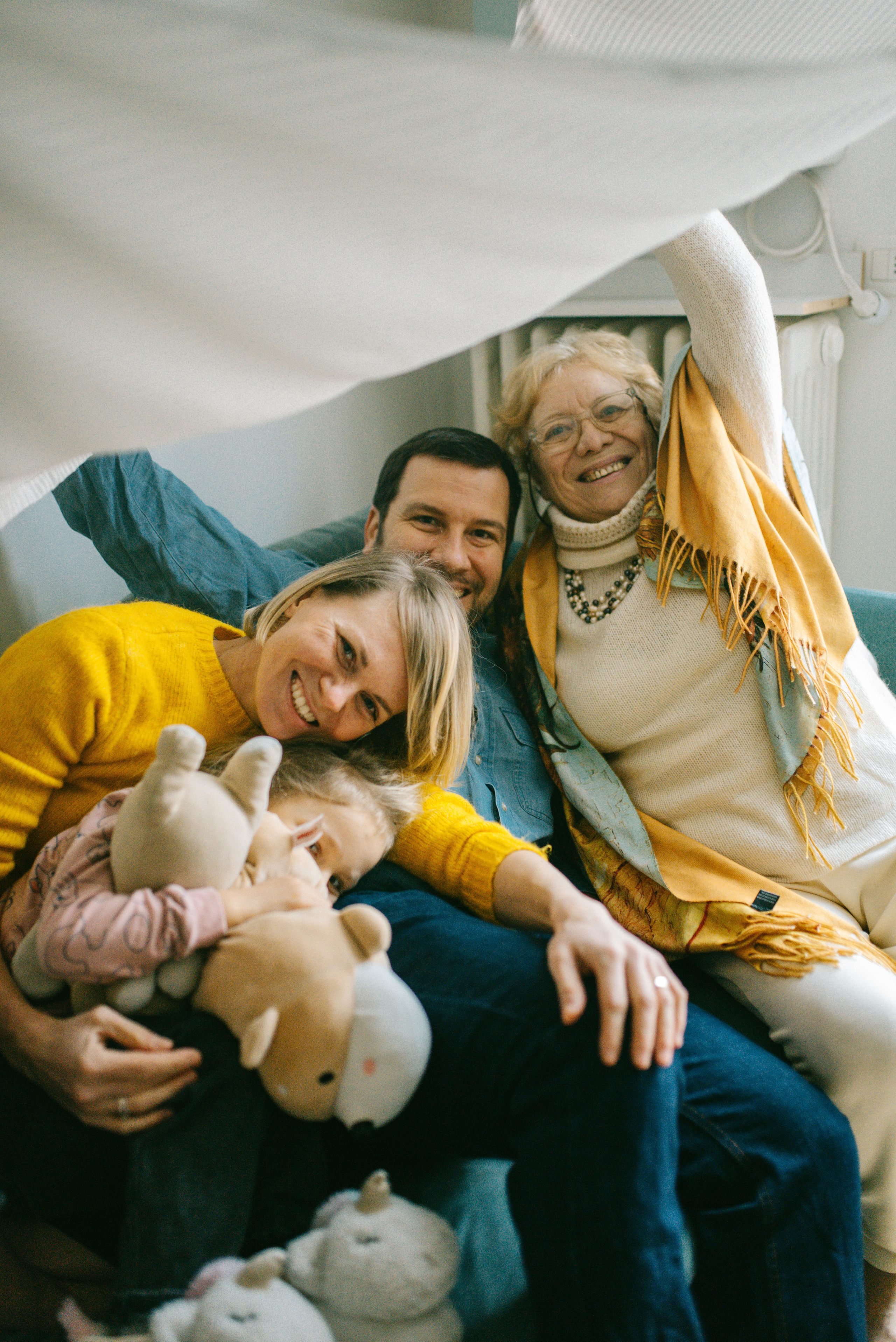 Mother's Daddy's daughter. Photographer Vasilisa König