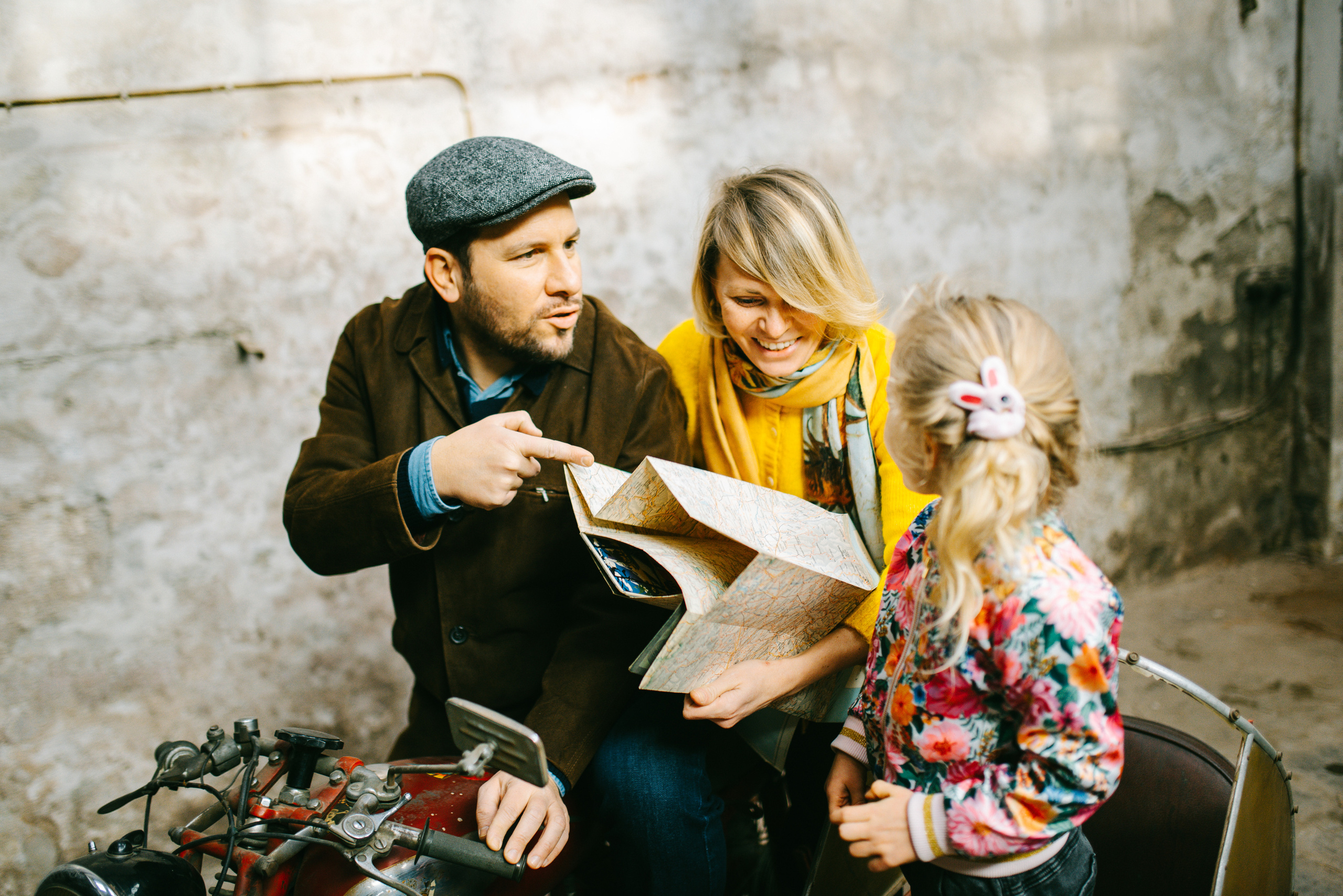 Mother's Daddy's daughter. Photographer Vasilisa König