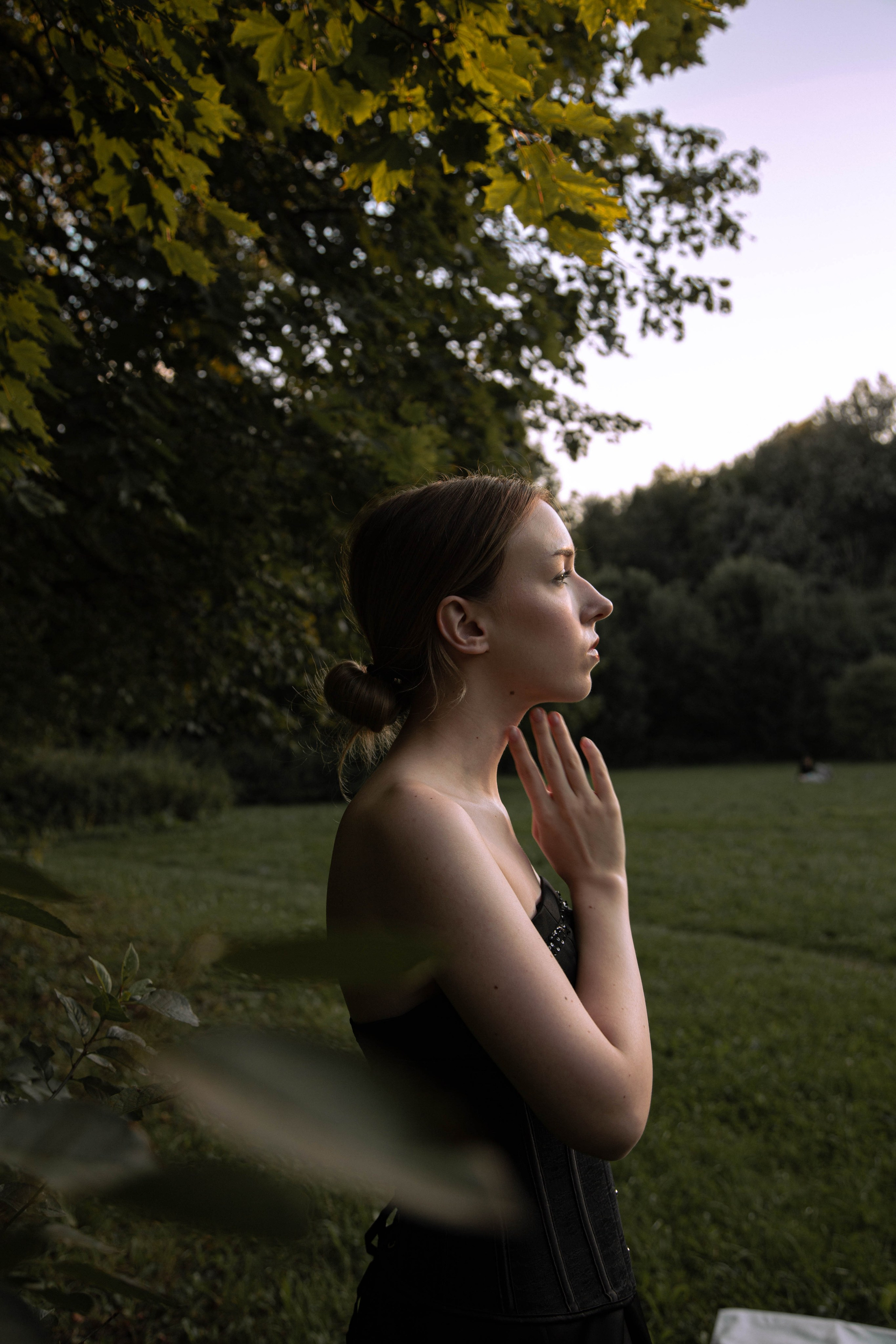 Black dress. DINA MOREVA photography