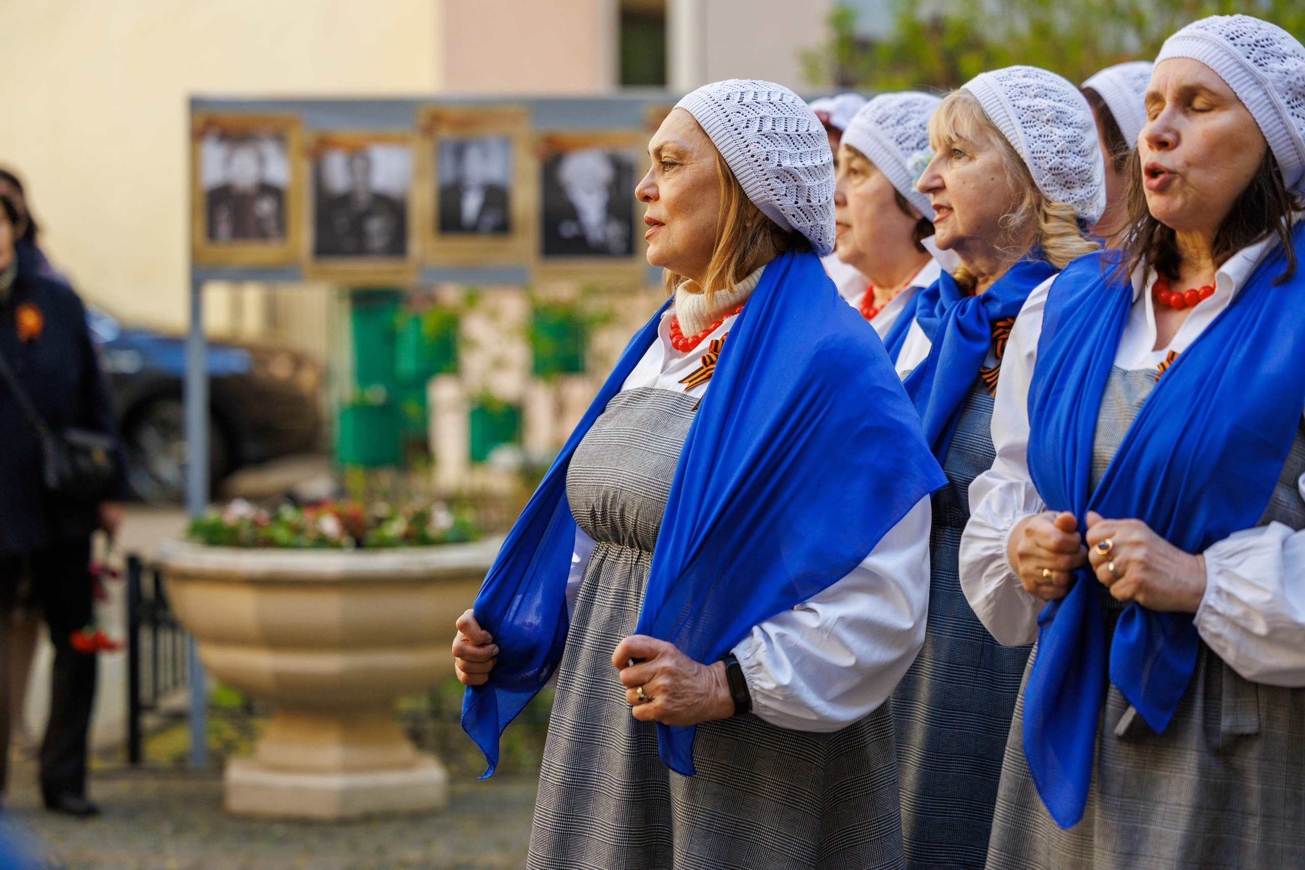 Празднование 9 МАЯ в одном Питерском дворе