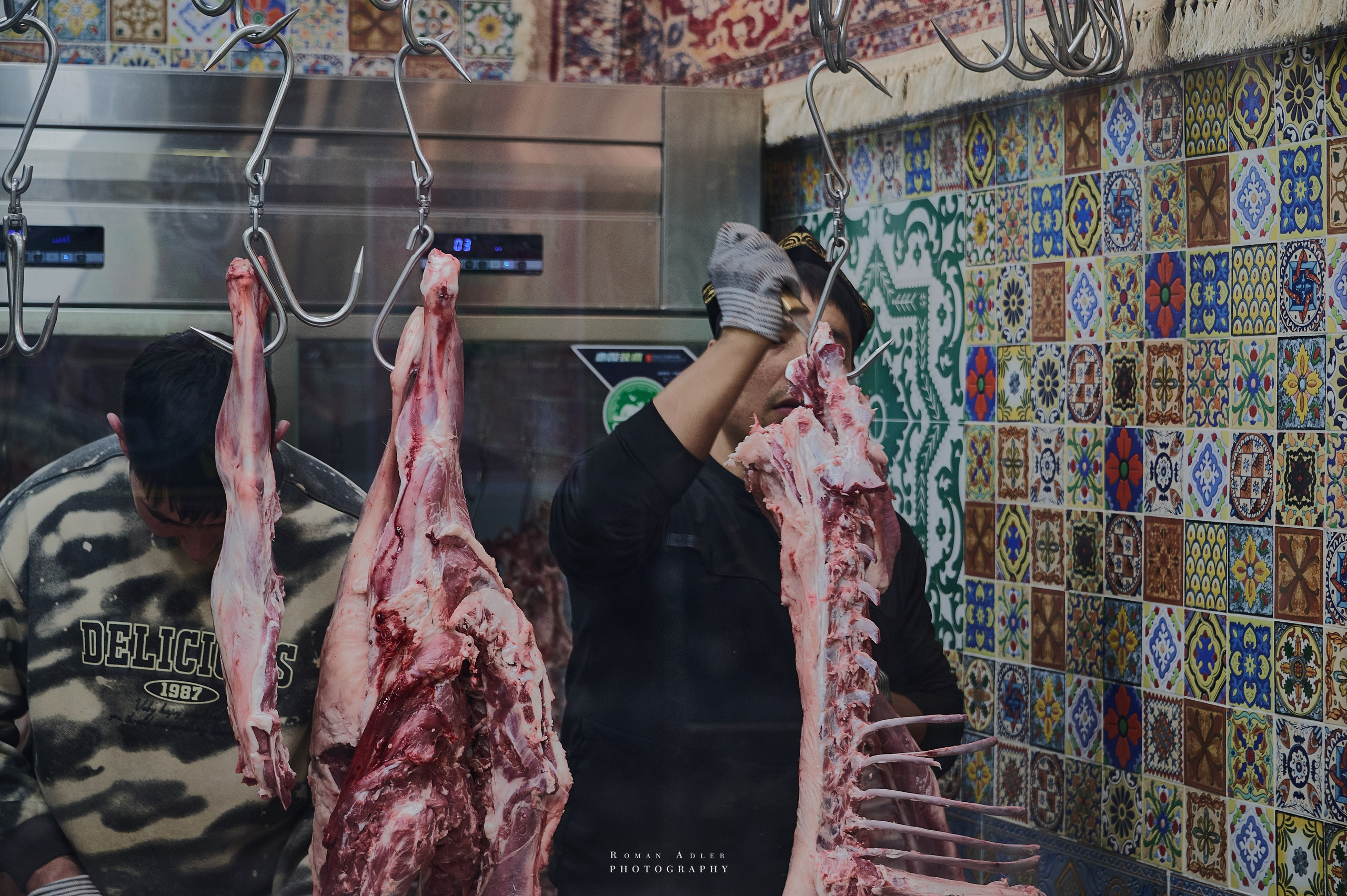 Уличная еда в Циндао. Фотограф Роман Адлер