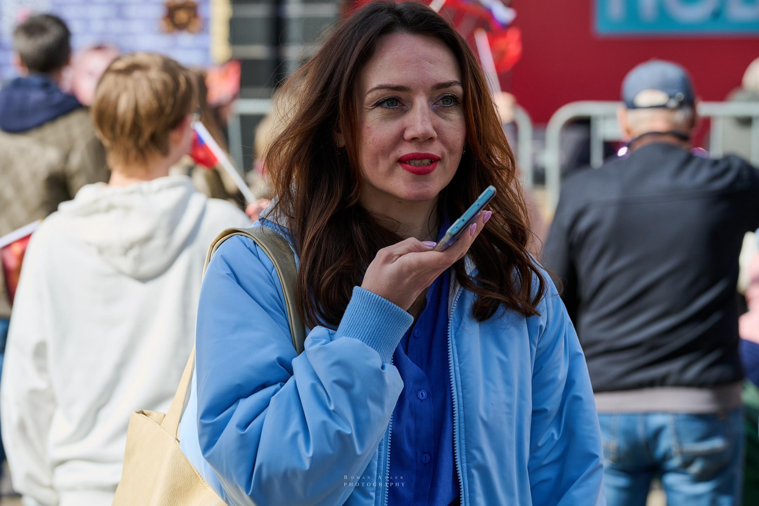 Московская весна Победы. Фотограф Роман Адлер