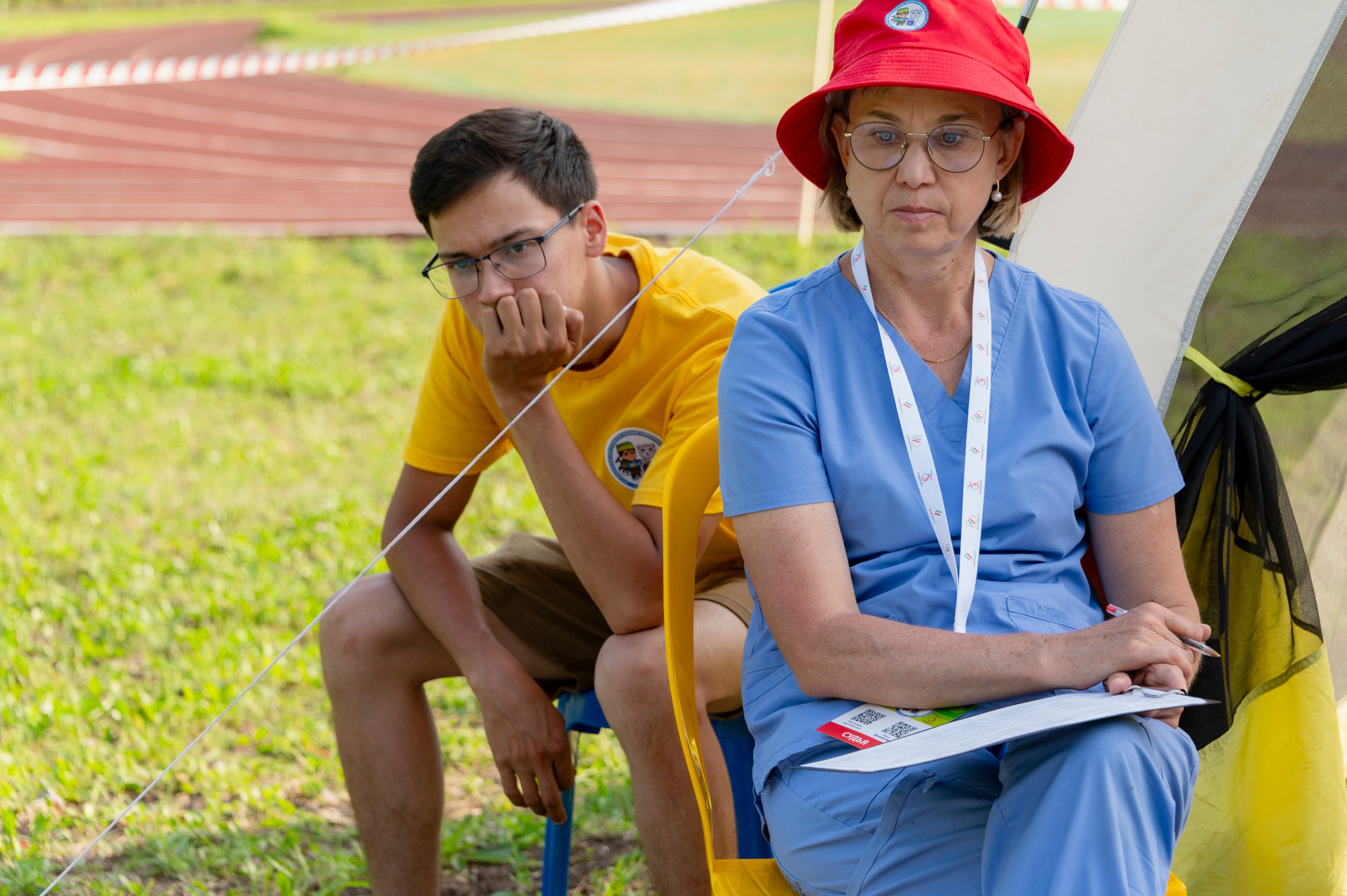 Полевая олимпиада Юных геологов. Фотограф Роман Адлер
