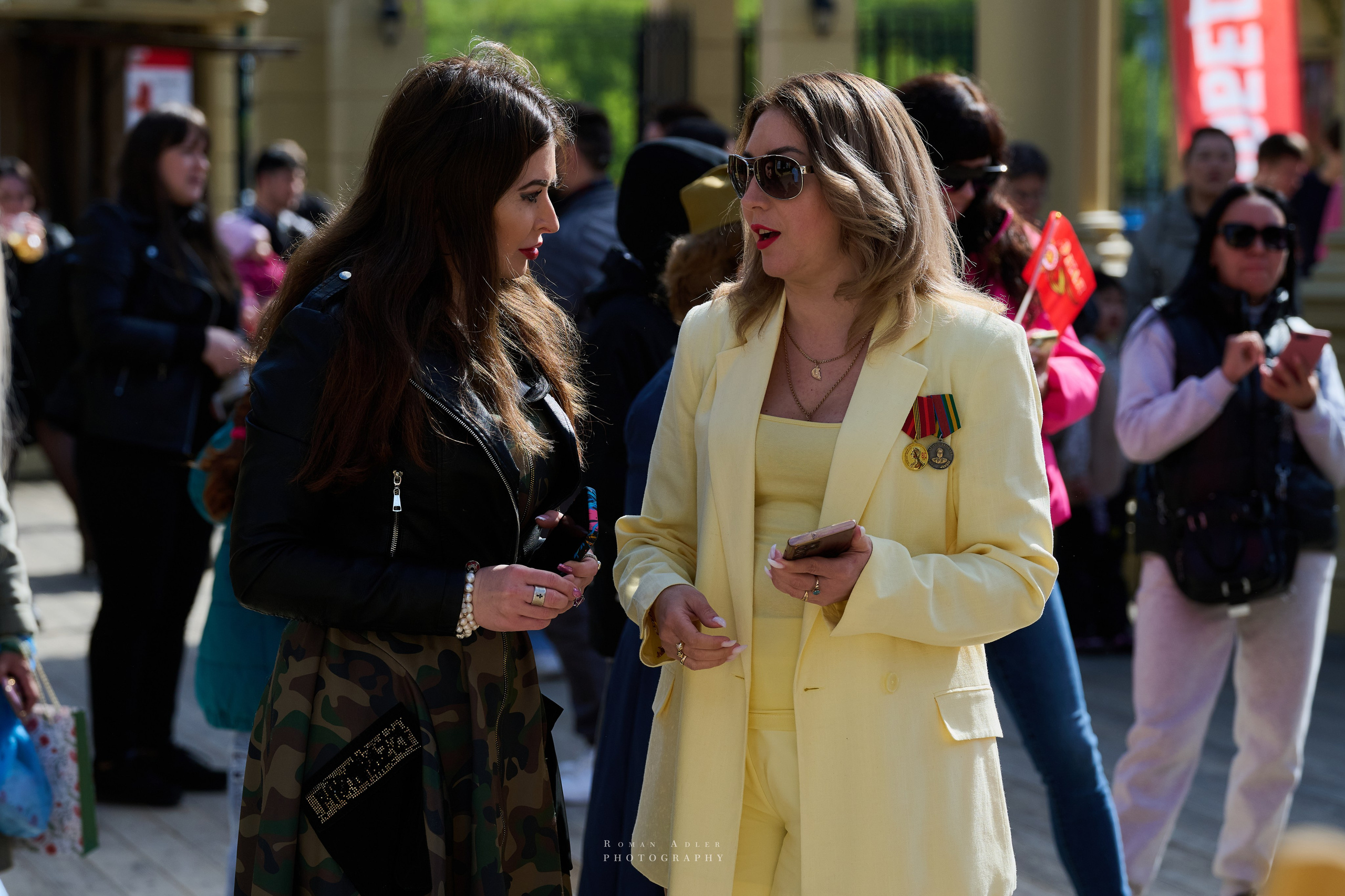 Московская весна Победы. Фотограф Роман Адлер