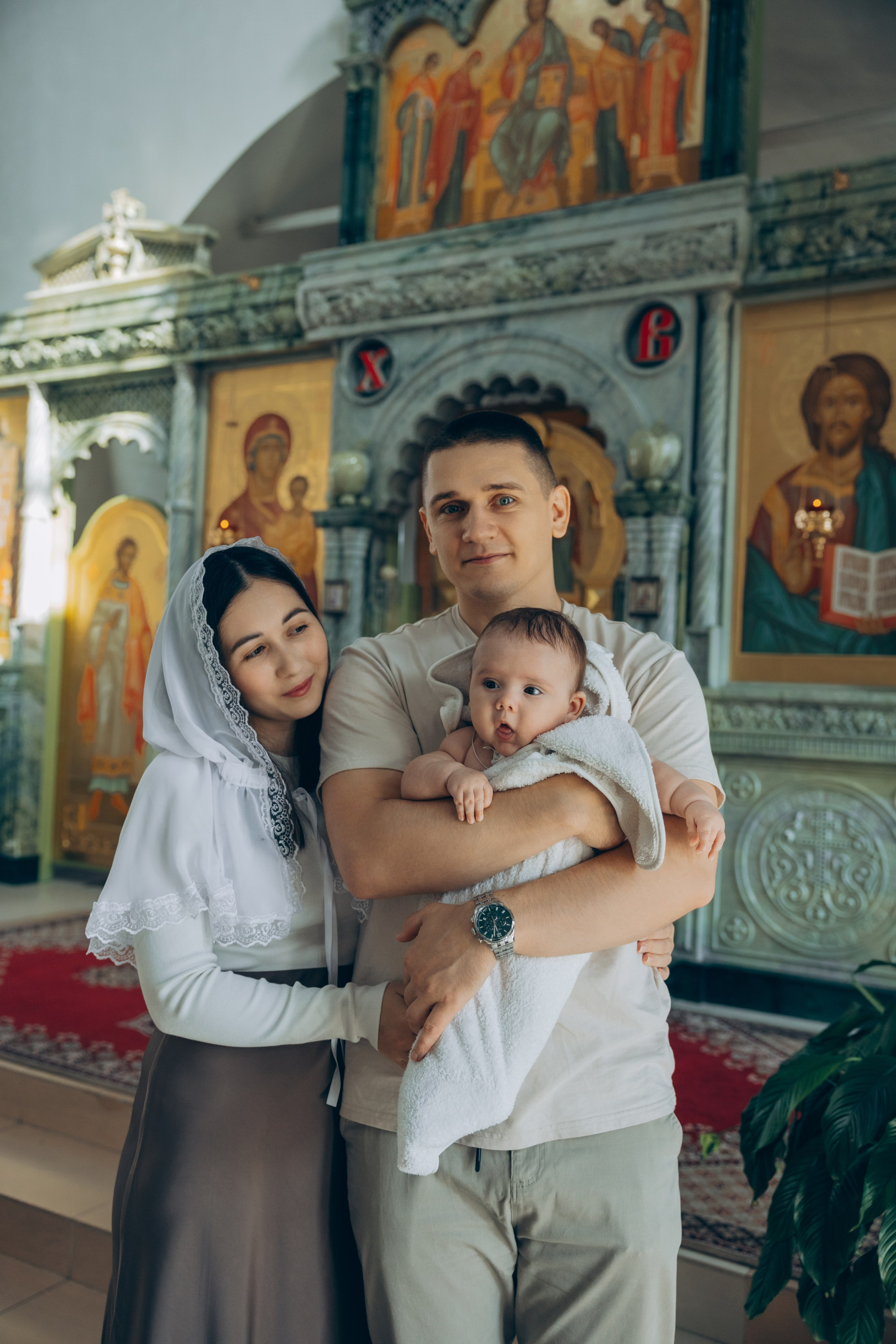 Крещение Александра. Свадебный, семейный фотограф в Иркутске Светлана Макаричева