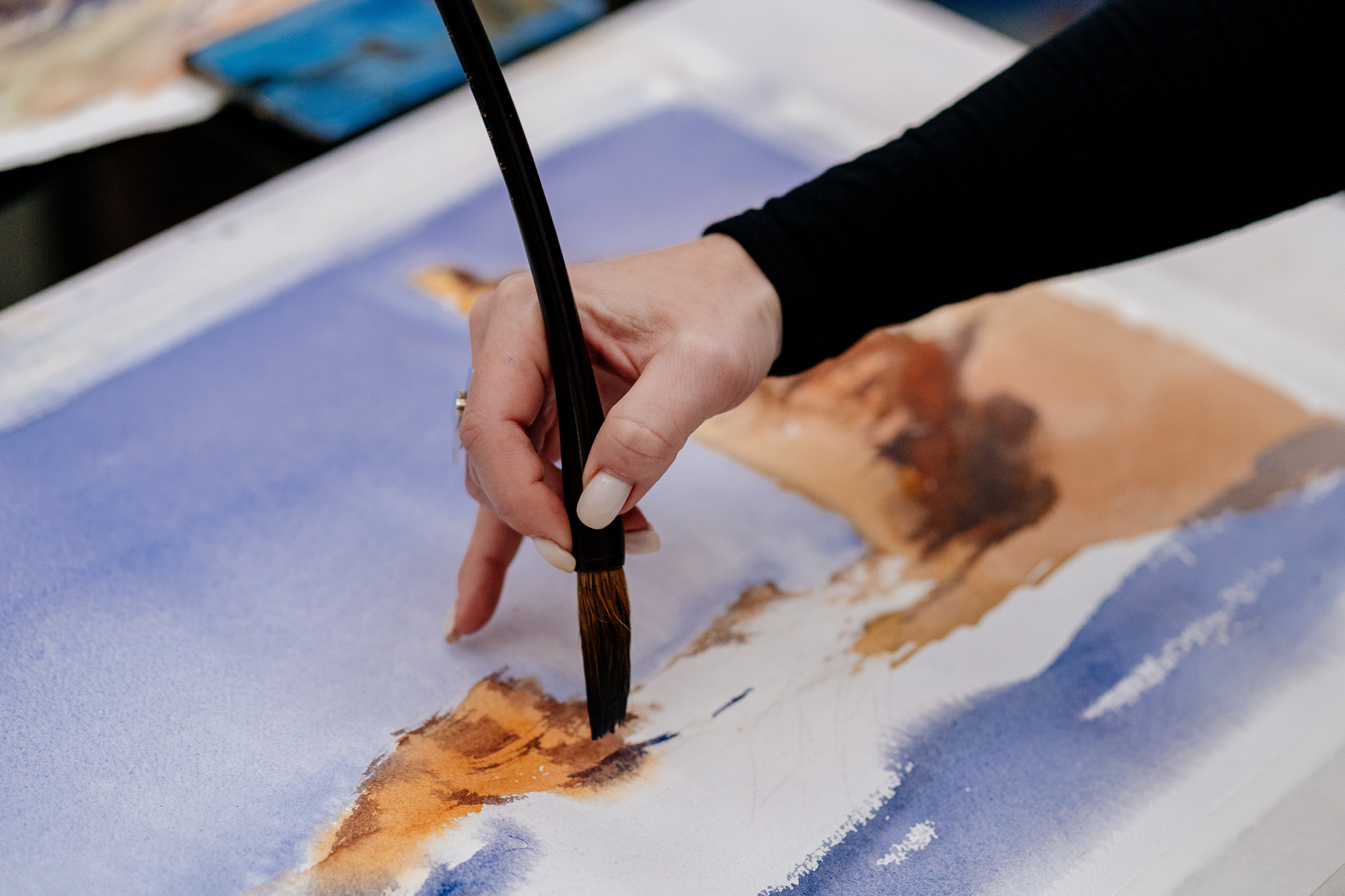 Фестиваль акварели «Течение времени». Репортажный фотограф в Астане — Диана Калтаева, портретный фотограф