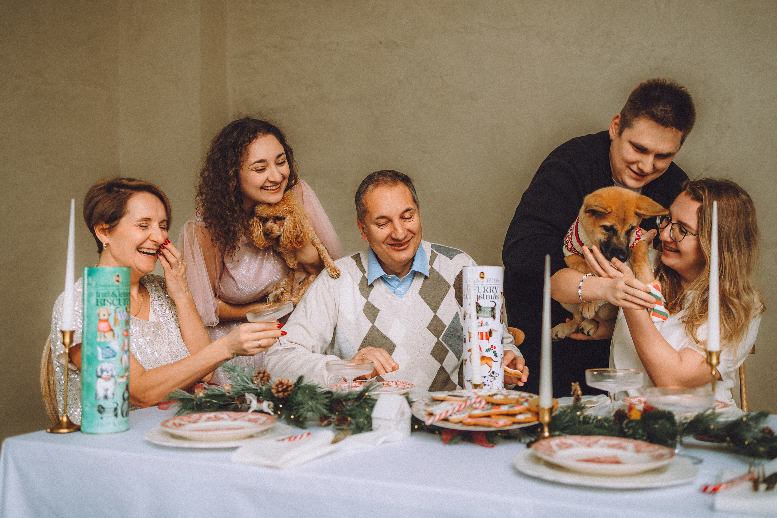 Джули, Шелли и их семья