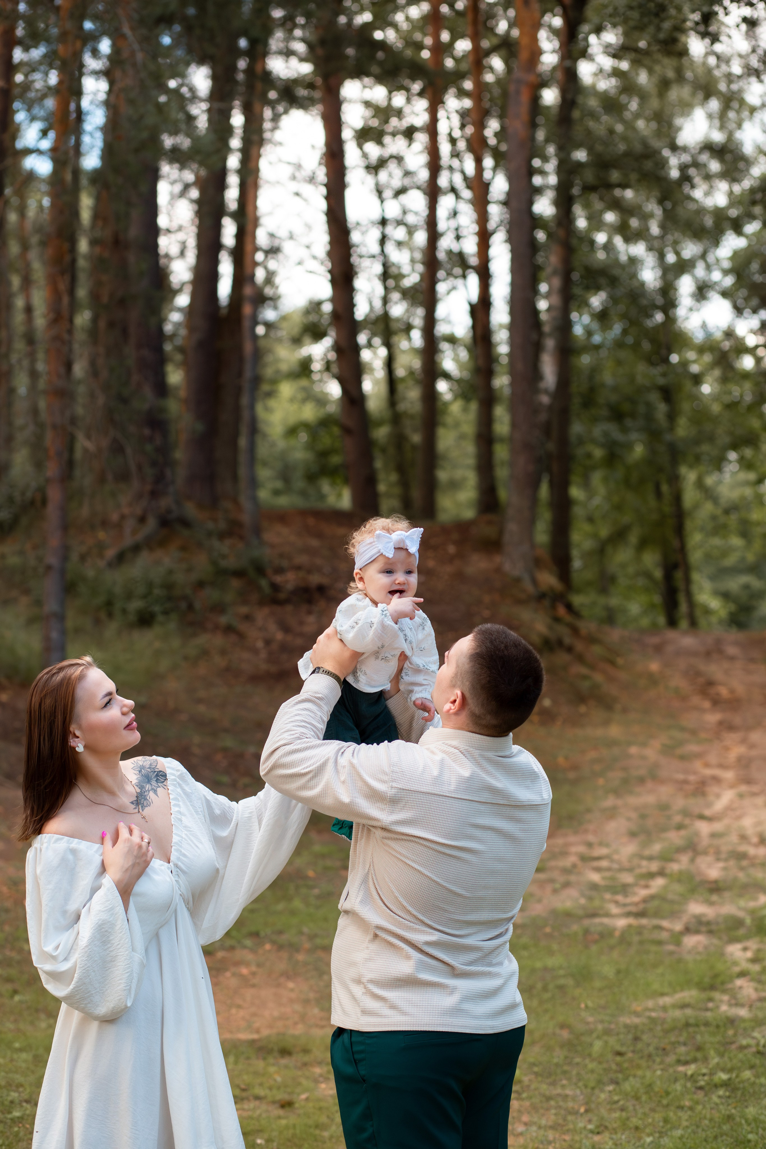 Анастасия, Денис и Варвара. Женский и семейный фотограф в Москве и Юхнове Татьяна Анисимова