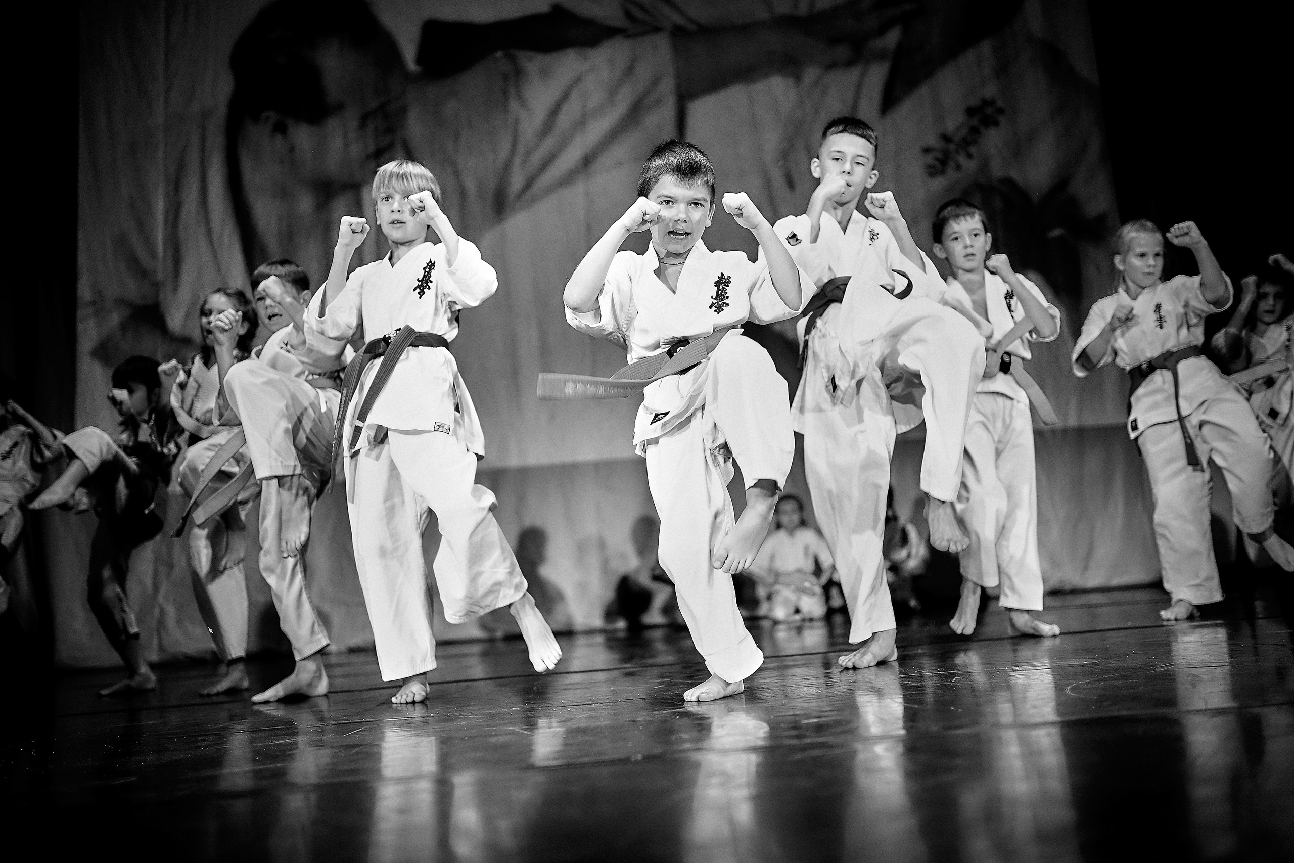 Репортаж награждения по дисциплине киокушин каратэ. Репортажный фотограф Ирина Курманаева