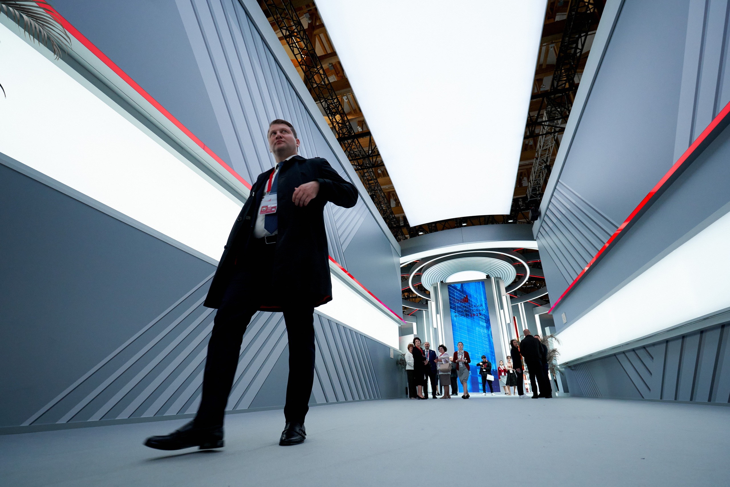 MOSCOW FINANCIAL FORUM. Reportage event photographer in Moscow Alexander Gladkiy