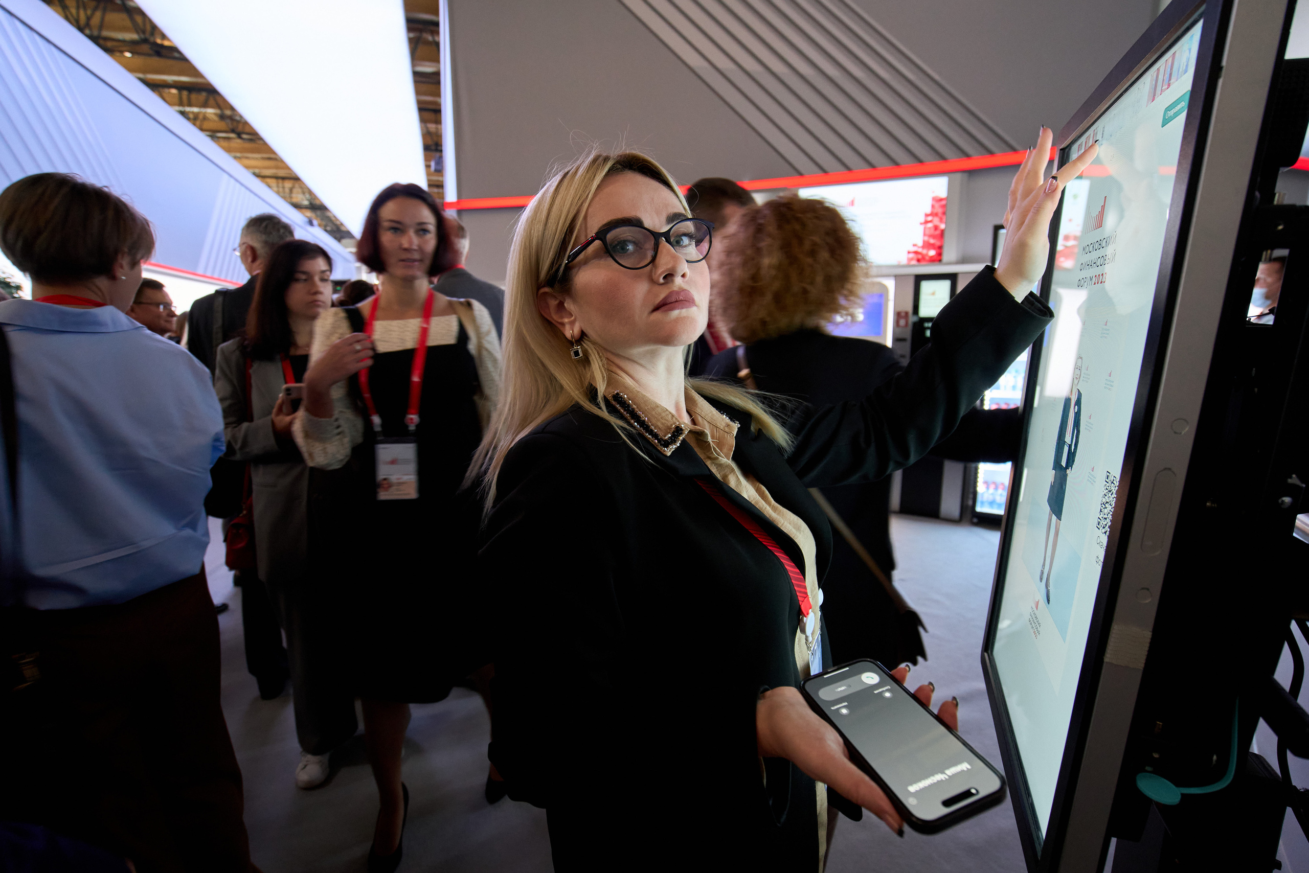 MOSCOW FINANCIAL FORUM. Reportage event photographer in Moscow Alexander Gladkiy