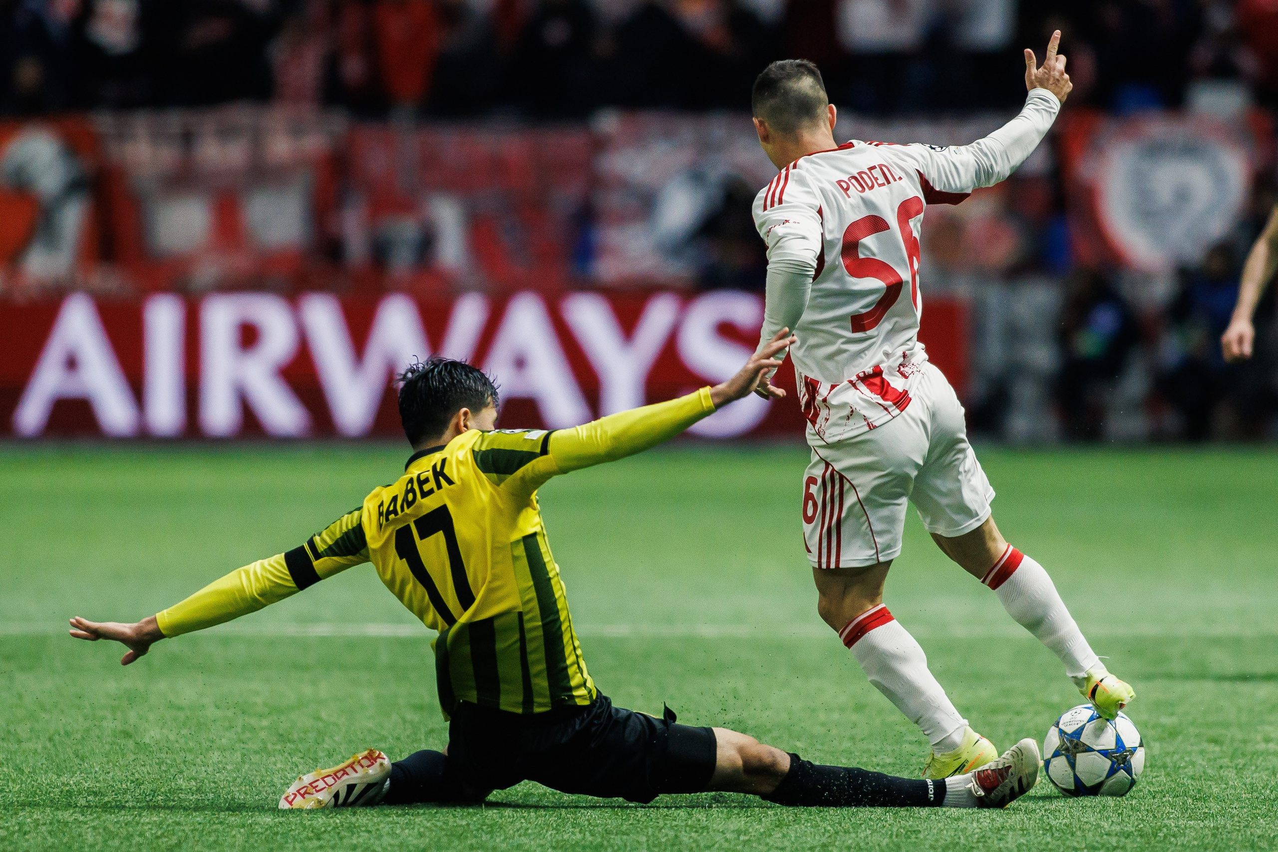 UEFA Champions League 25/26 Kairat — Olympiacos. Photographer Danil Aykin