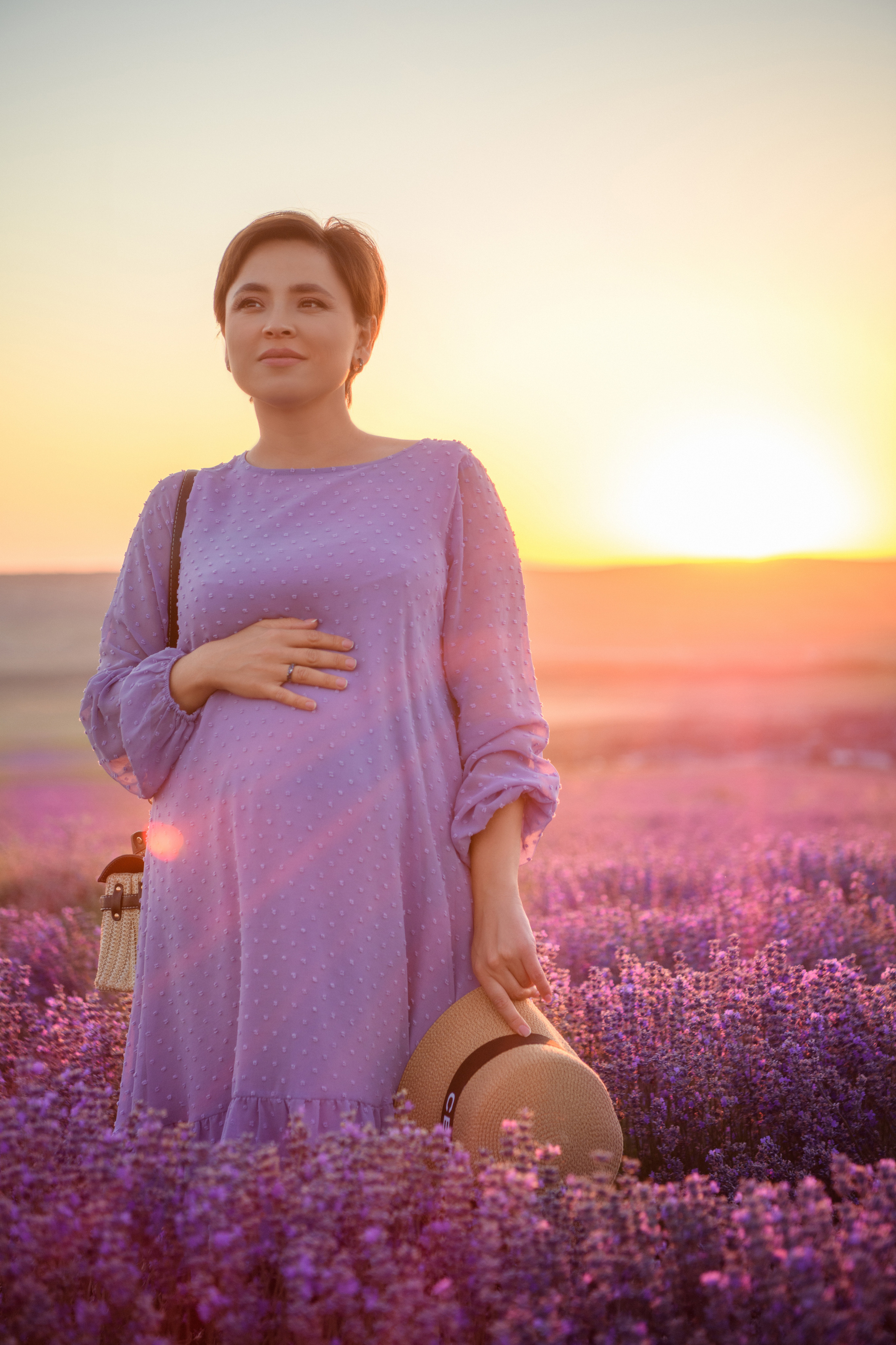Лаванда / беременность. Фотограф беременности в Крыму Бобкова Ирина