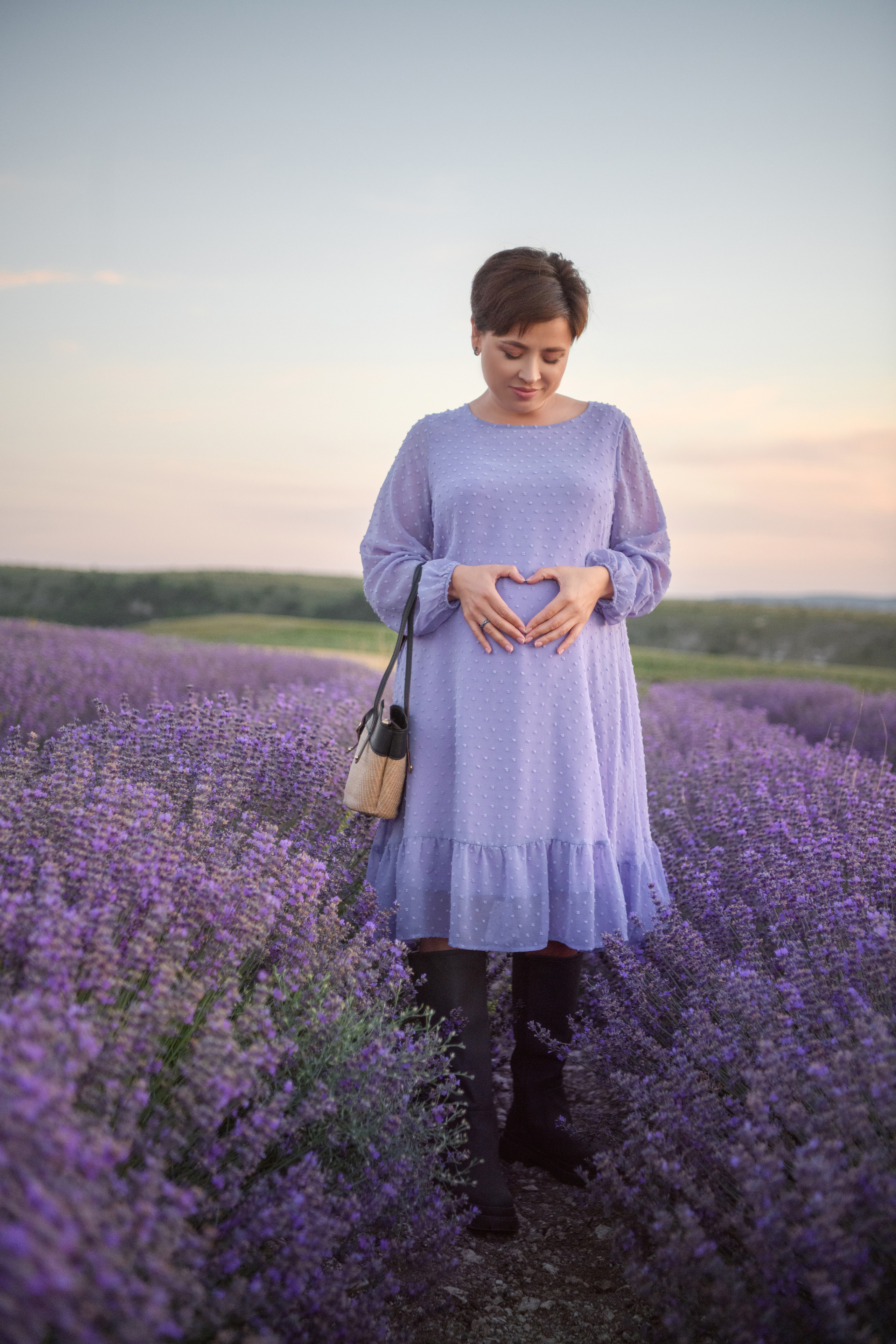 Лаванда / беременность. Фотограф беременности в Крыму Бобкова Ирина