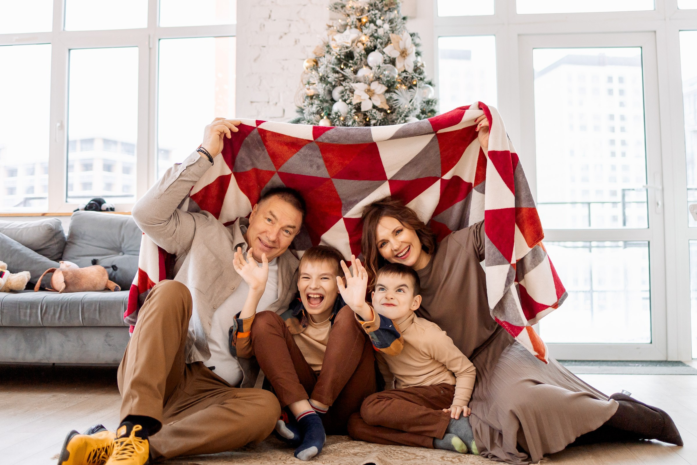 Большая семья