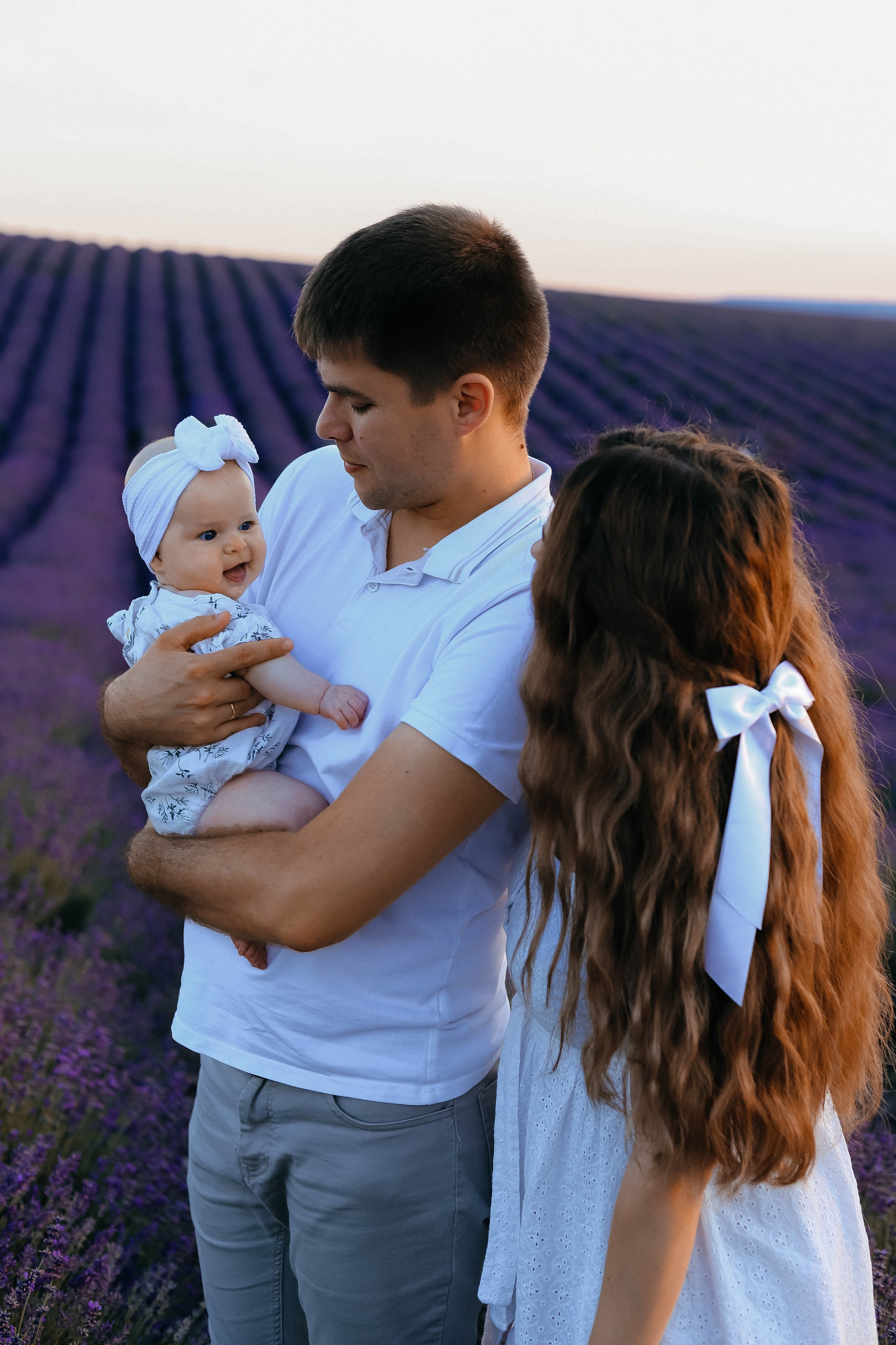 Тамара и Сергей в лаванде. Женский/Детский фотограф в Симферополе Вероника Слепогина