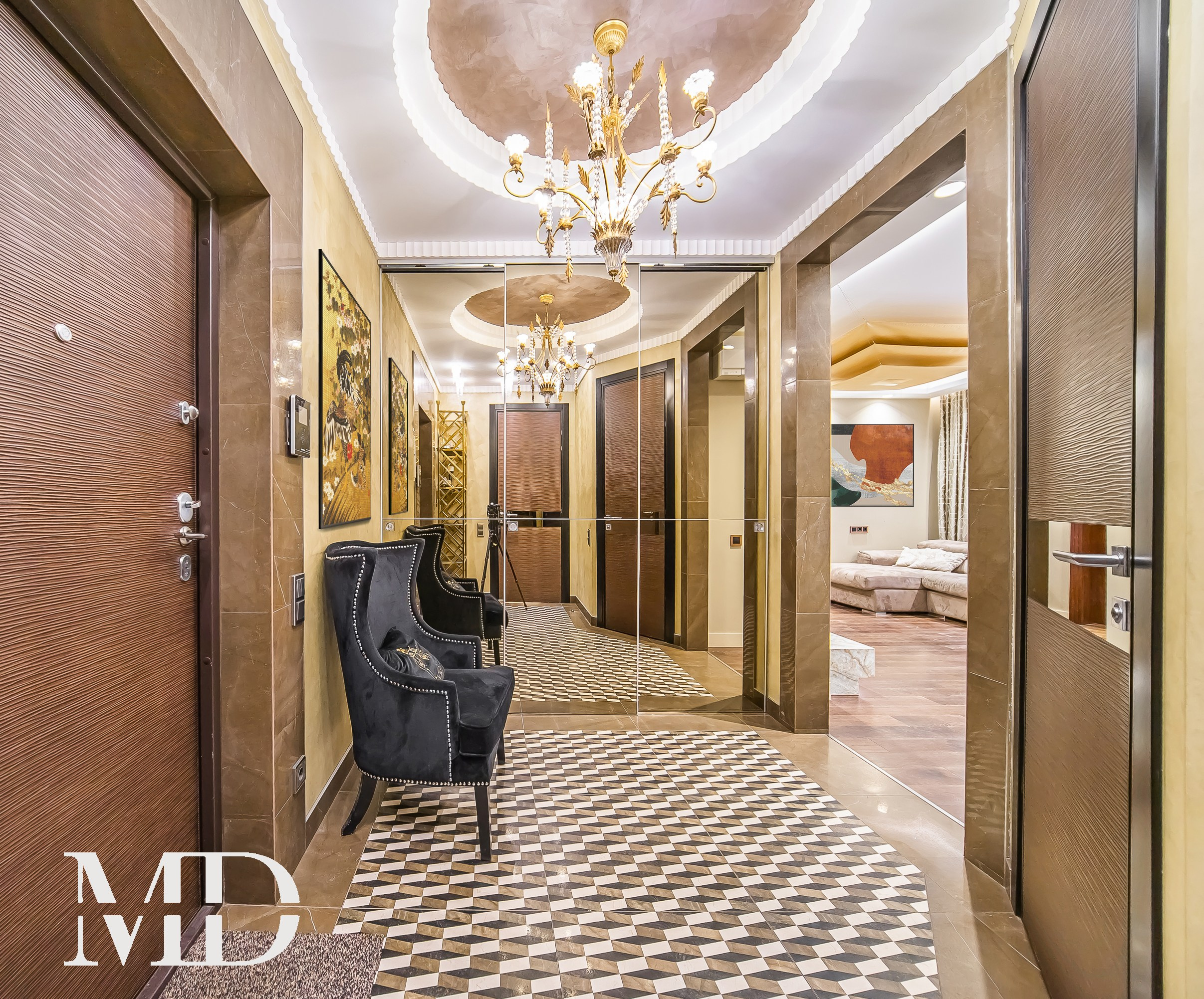 Объект на Петергофском шоссе. Дизайнер интерьеров в Спб Григорьева Майя