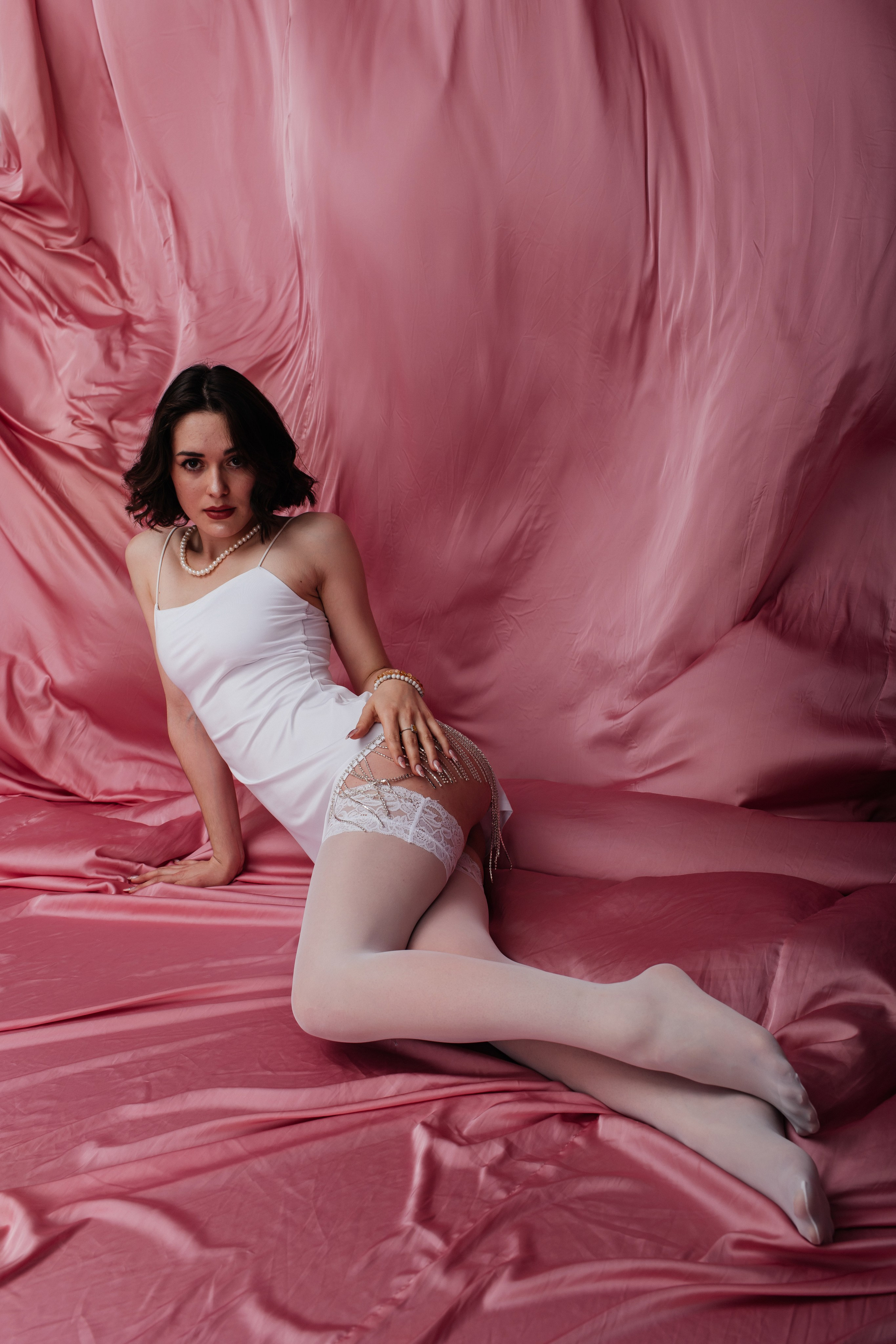 «Розовая ткань». Фотограф в Москве/Зарайске Шахова Марина