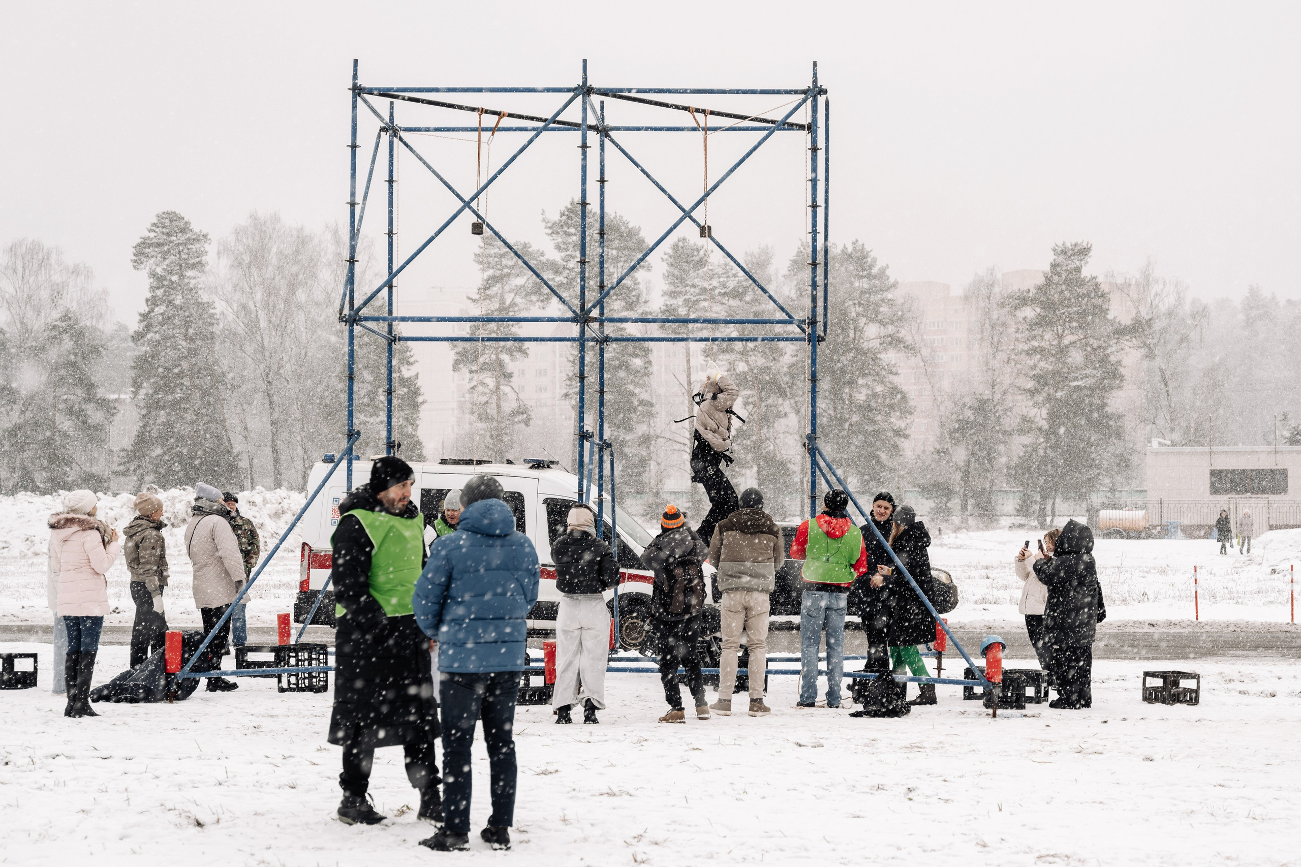 Зимние игры. Свадебный и семейный фотограф Ксения Ржевская (Митрохина)