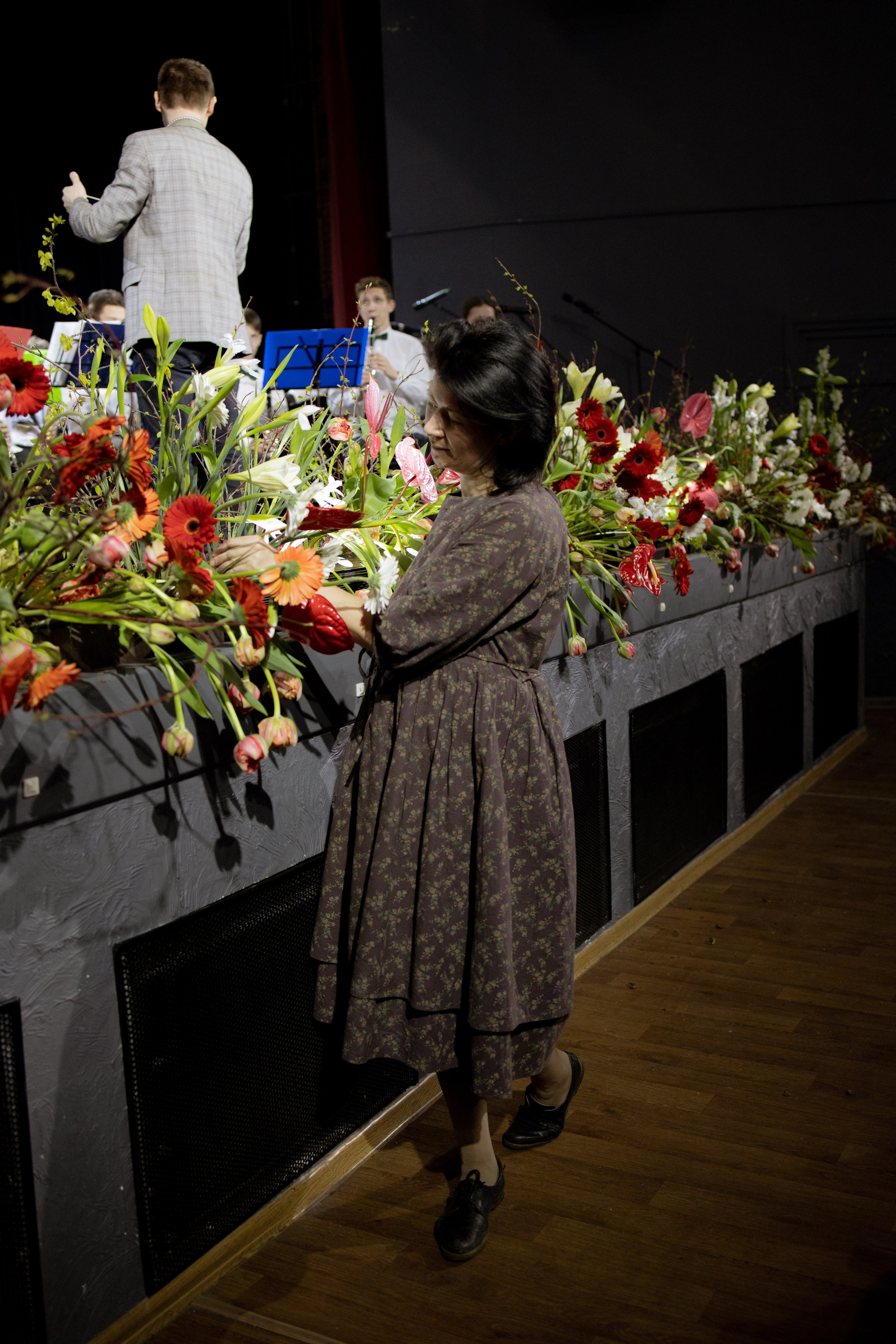 Оформление Отчетного концерта Музыкальной школы Глазунова. Оформление свадеб, декор свадеб Вера Маркова, Москва