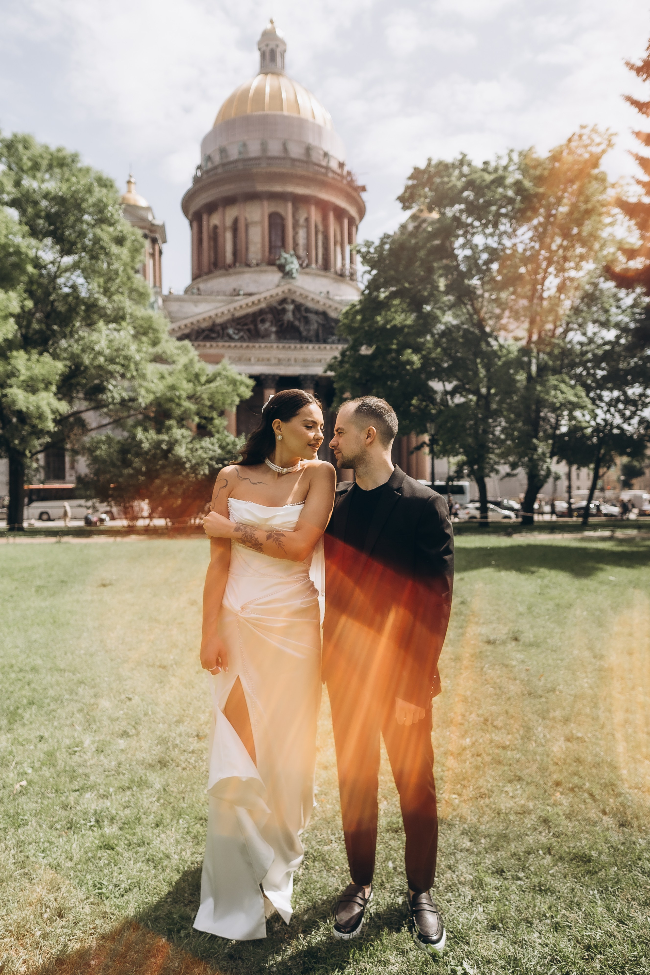 Свадебная Фотопрогулка Исаакиевский. Фотограф ПИТЕР СПБ Надежда Баранова