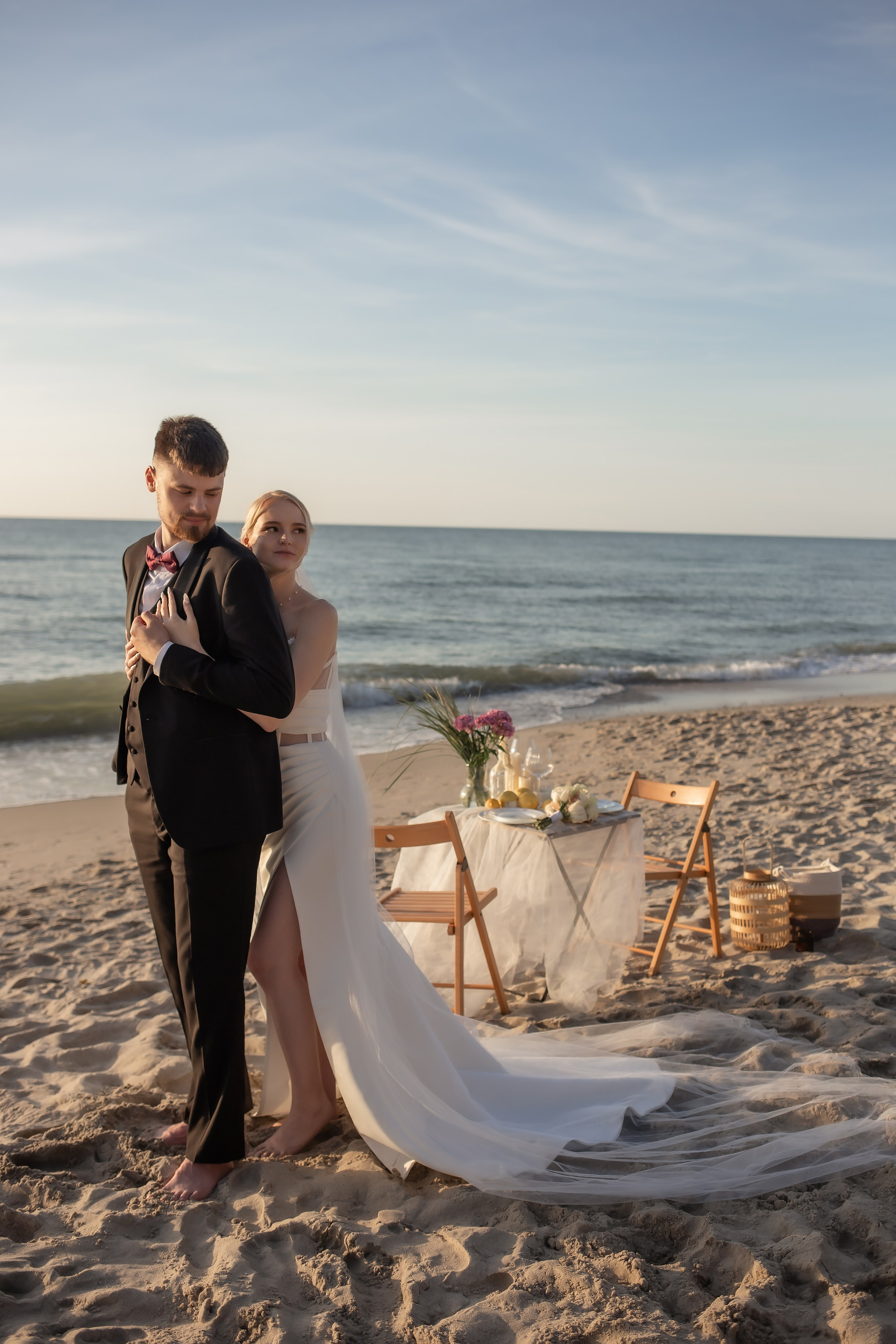 Александра и Влад. На закате. Фотограф в Калининграде Решетникова Алина