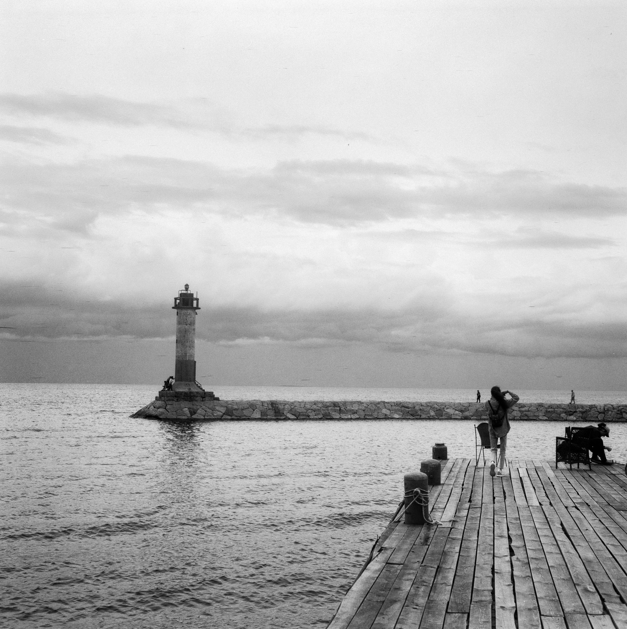 Маяк Вуохенсало, церковь в д. Плодовое / SFL Double-X Aerographic 400