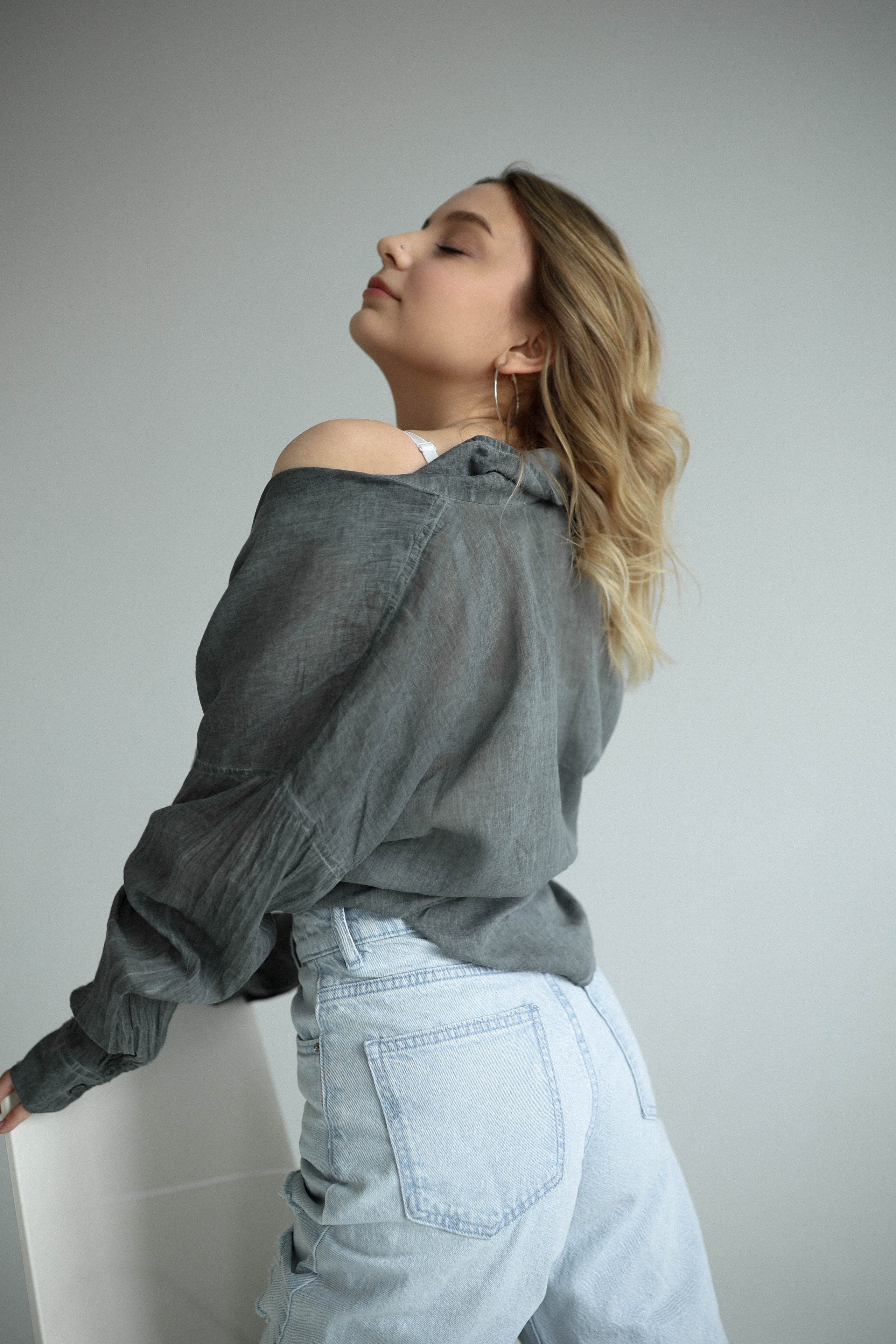 Фотосъемка для Юли в студии. Фотограф Самара Лена Мандарин