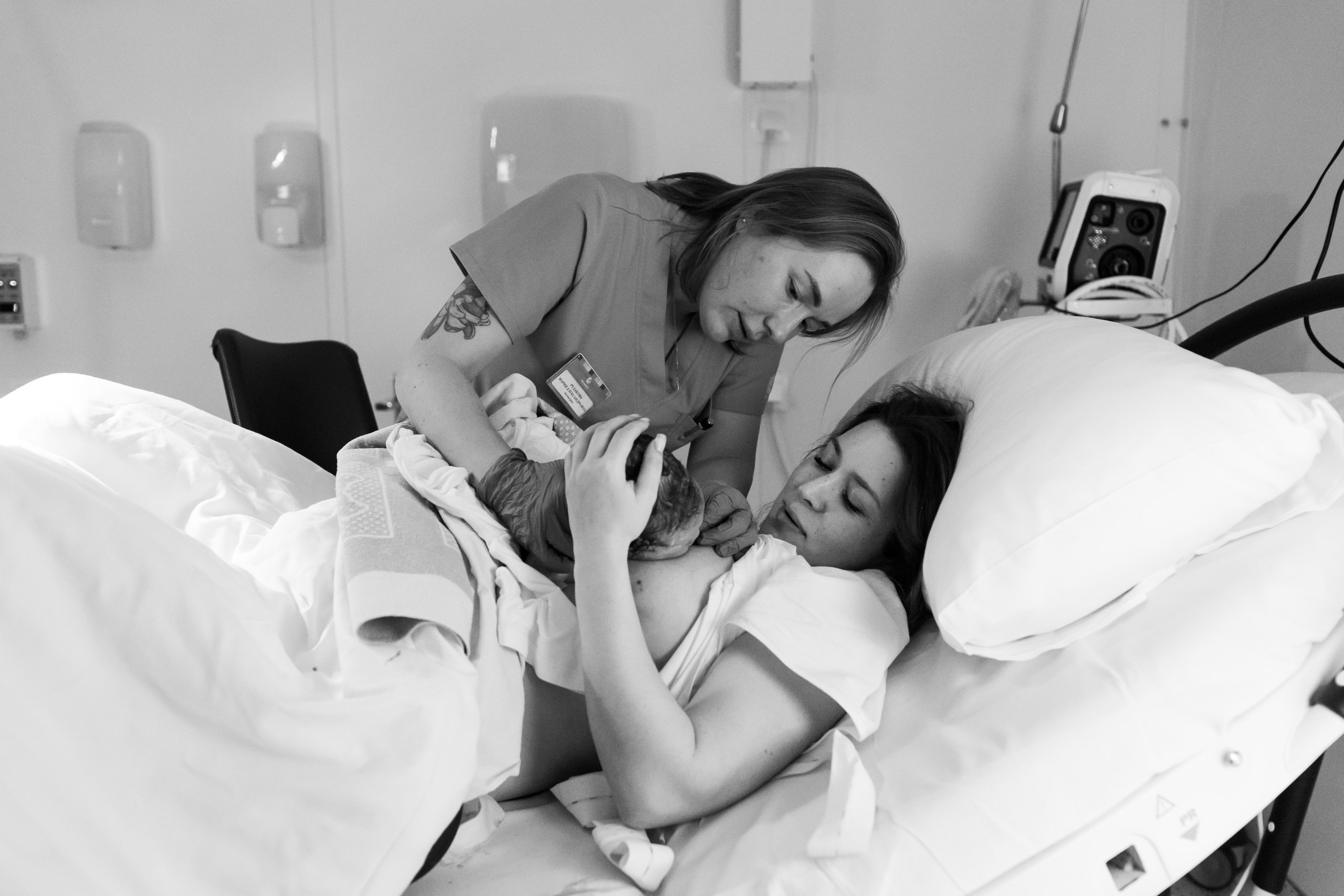 Рождение Алисии. Фотограф на роды в Санкт-Петербурге Екатерина Сысоева