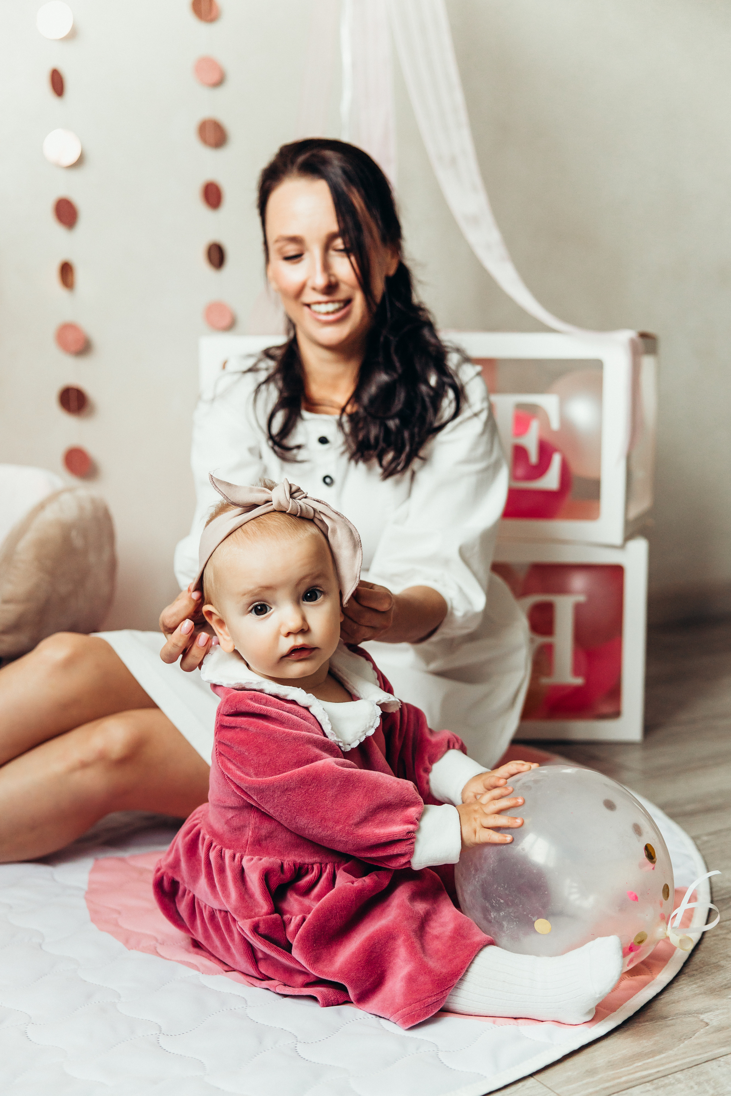 Один год Есении. Семейный и детский фотограф в Краснодаре. Фотограф новорожденных. Фотограф ньюборн. Фотограф родов Краснодар. Катя Угнивенко