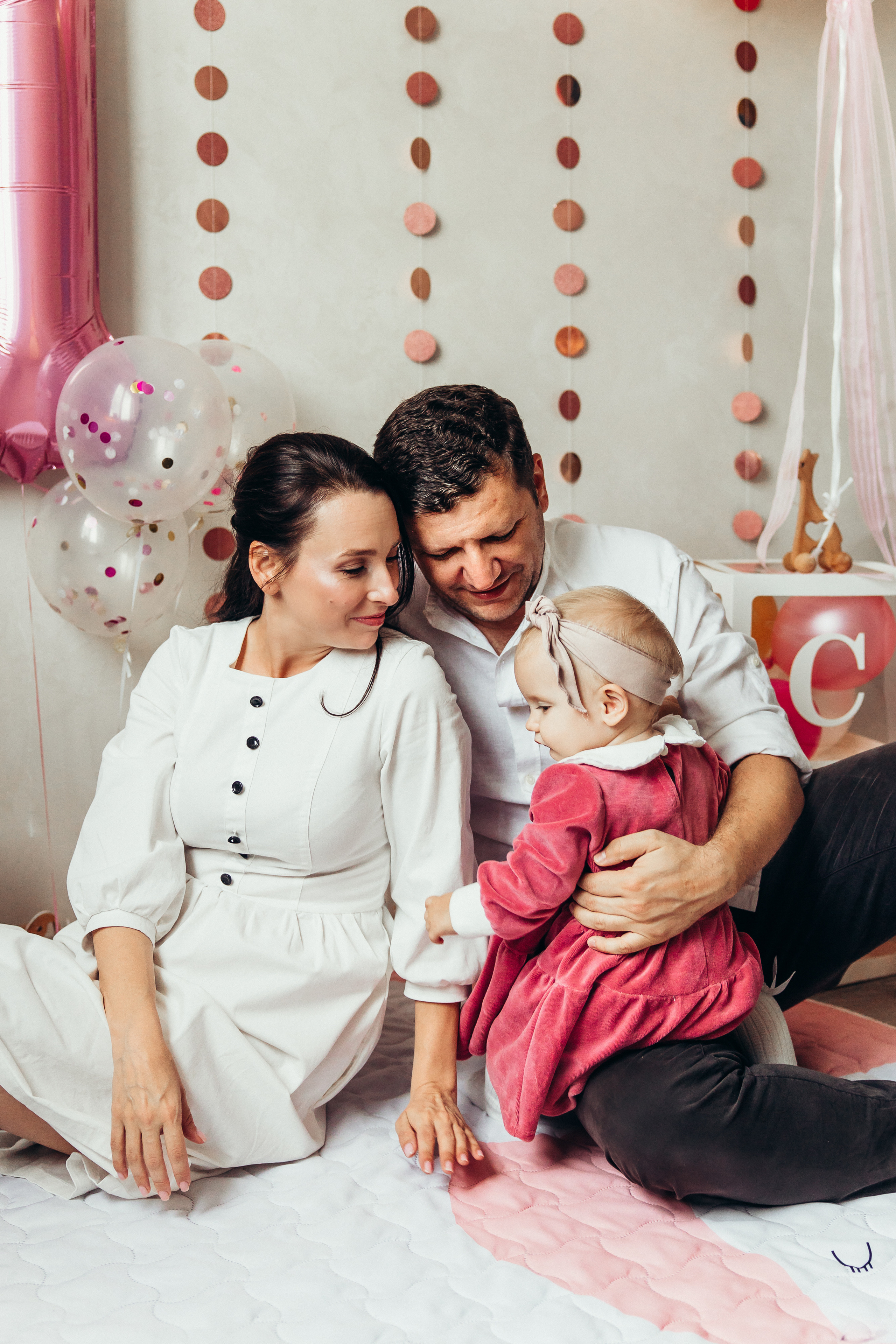 Один год Есении. Семейный и детский фотограф в Краснодаре. Фотограф новорожденных. Фотограф ньюборн. Фотограф родов Краснодар. Катя Угнивенко