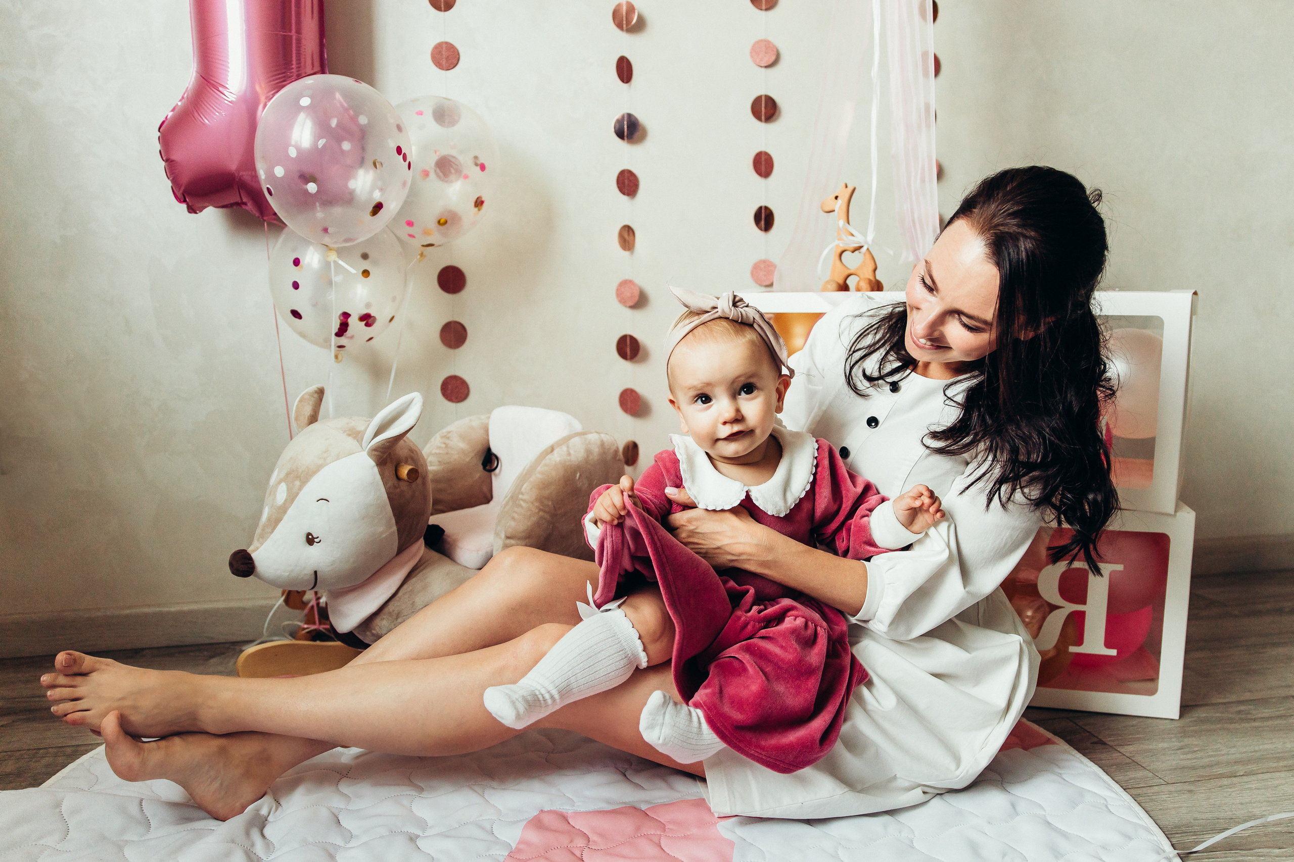 Один год Есении. Семейный и детский фотограф в Краснодаре. Фотограф новорожденных. Фотограф ньюборн. Фотограф родов Краснодар. Катя Угнивенко