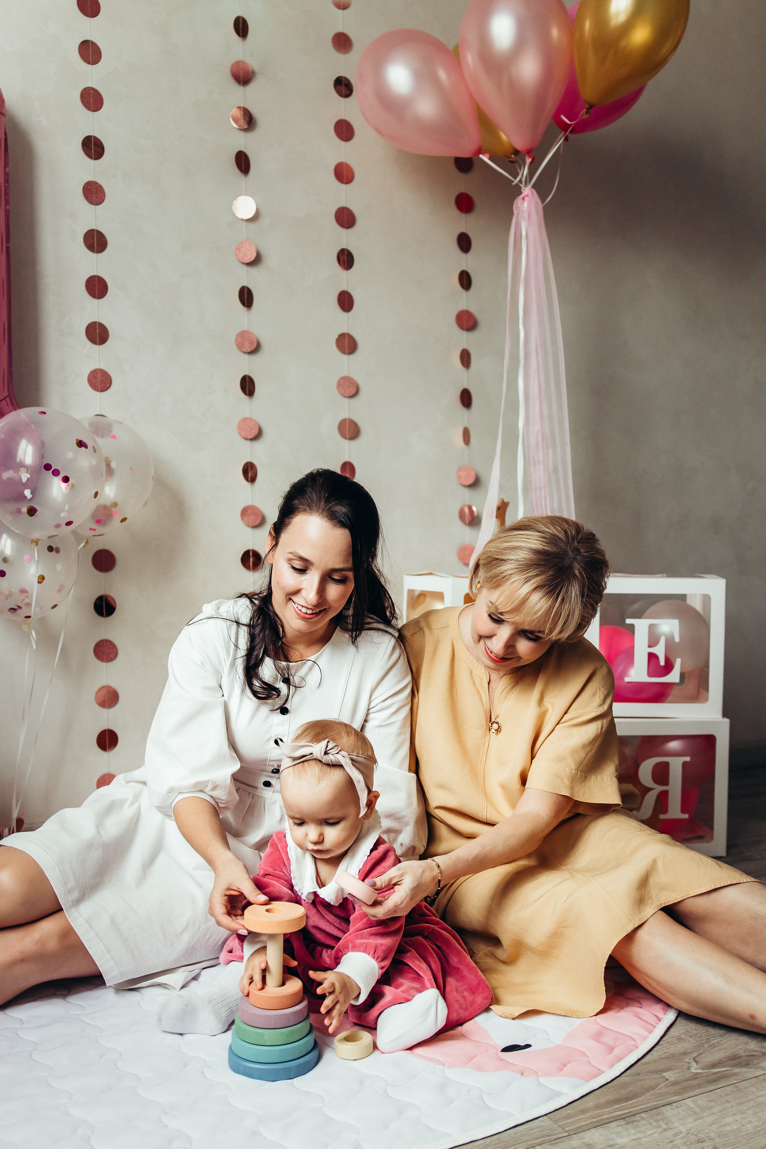 Один год Есении. Семейный и детский фотограф в Краснодаре. Фотограф новорожденных. Фотограф ньюборн. Фотограф родов Краснодар. Катя Угнивенко