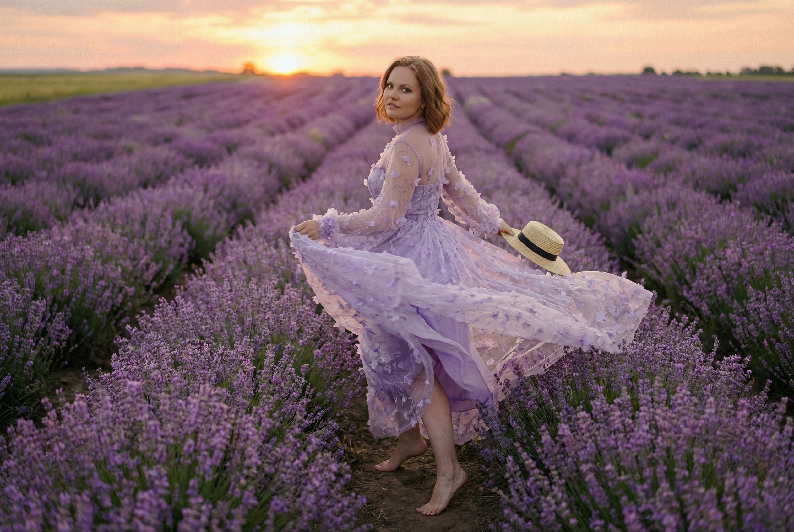 Лавандовое настроение. Шаблоны и дизайны выпускных альбомов и фотокниг
