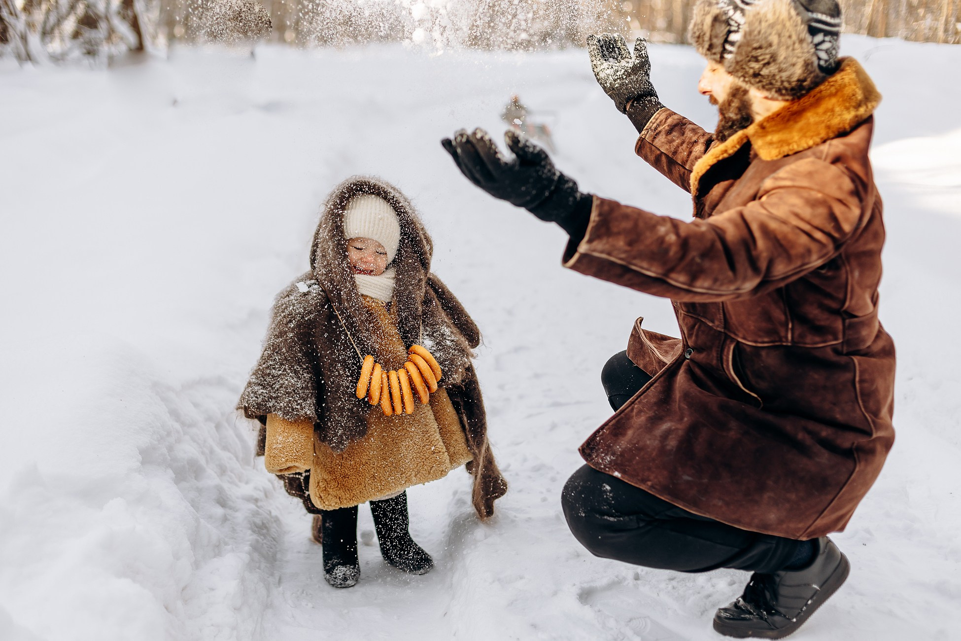 Русская зима. Семейный фотограф в Пензе Мария Левина