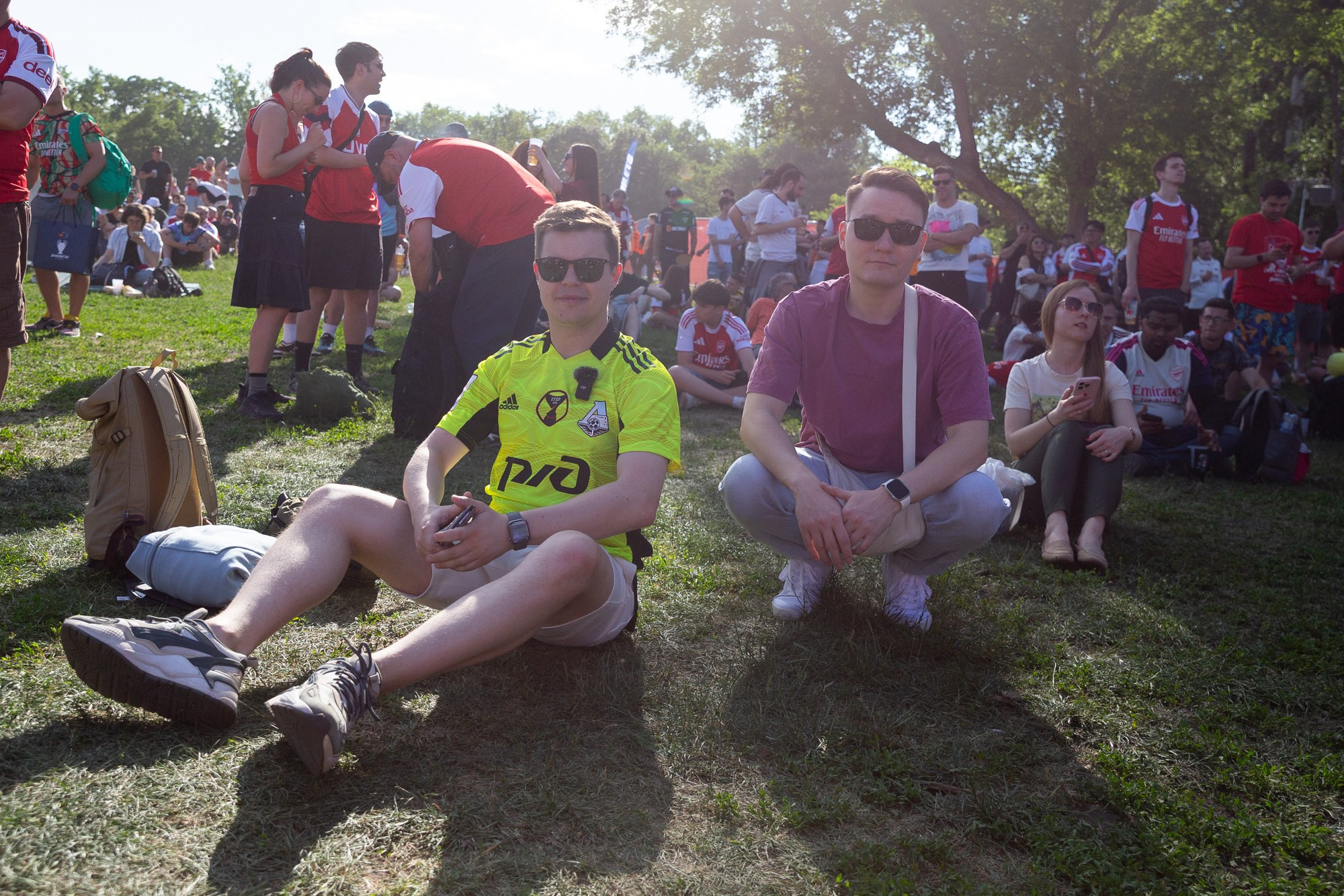 UEFA Champions League Final. Arsenal vs PSG. Budapest 2026. Arsenal Fan Zone. Photographer in Budapest  — Yura Knyazev