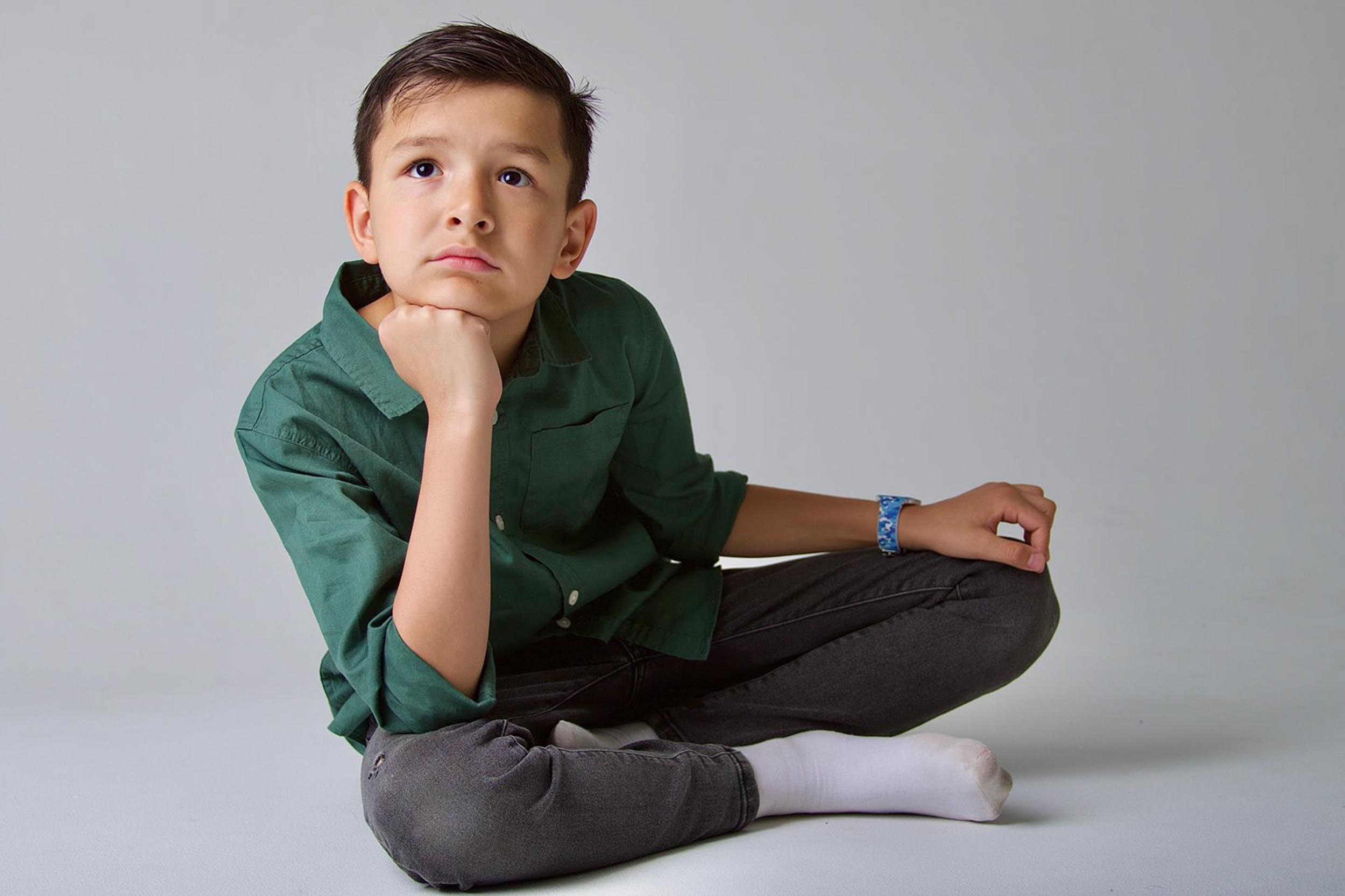 Мальчик модель Микаэль М. в СПб