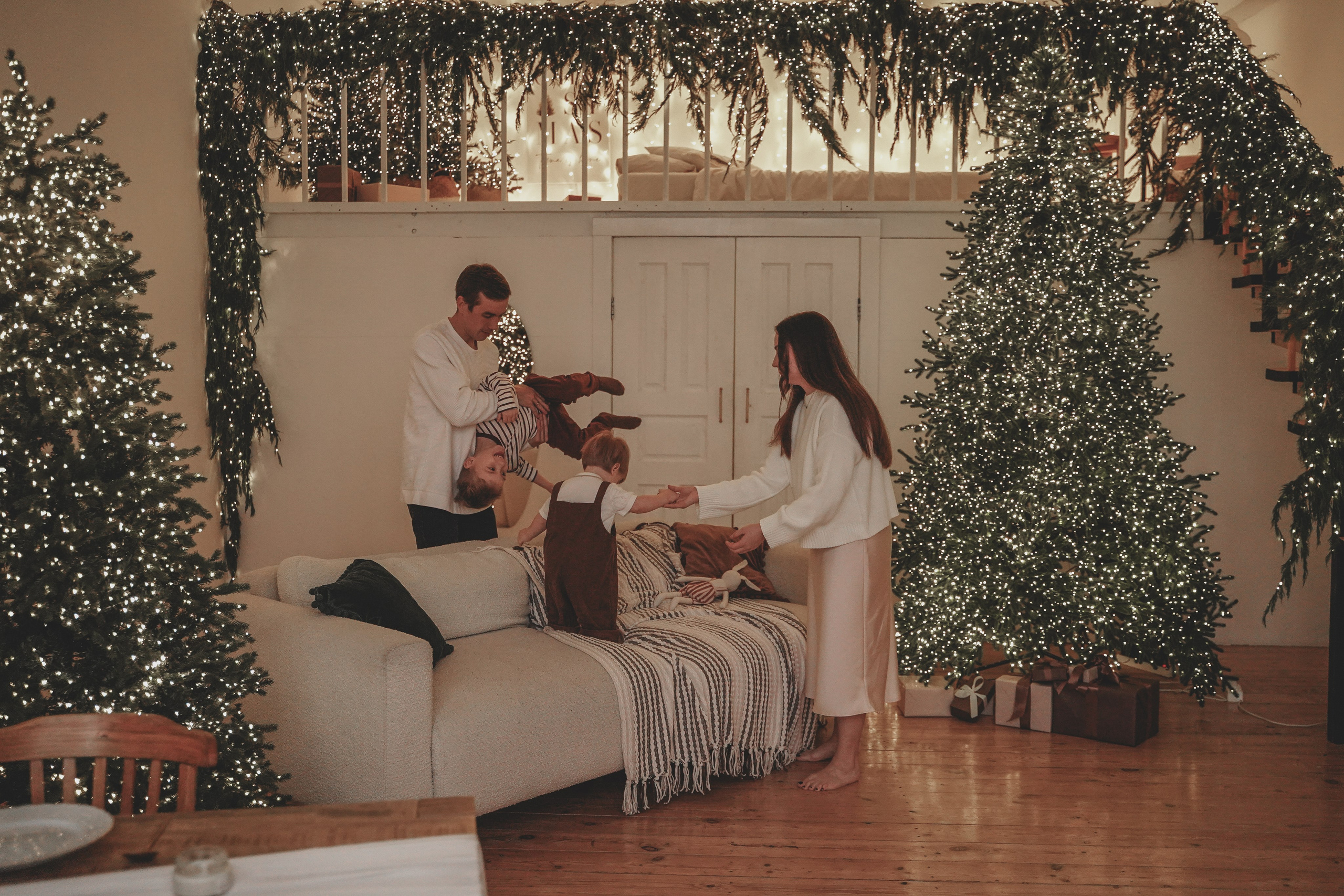 Новогодняя ночная фотосессия. Семейный и женский фотограф в Краснодаре Анастасия Приймак