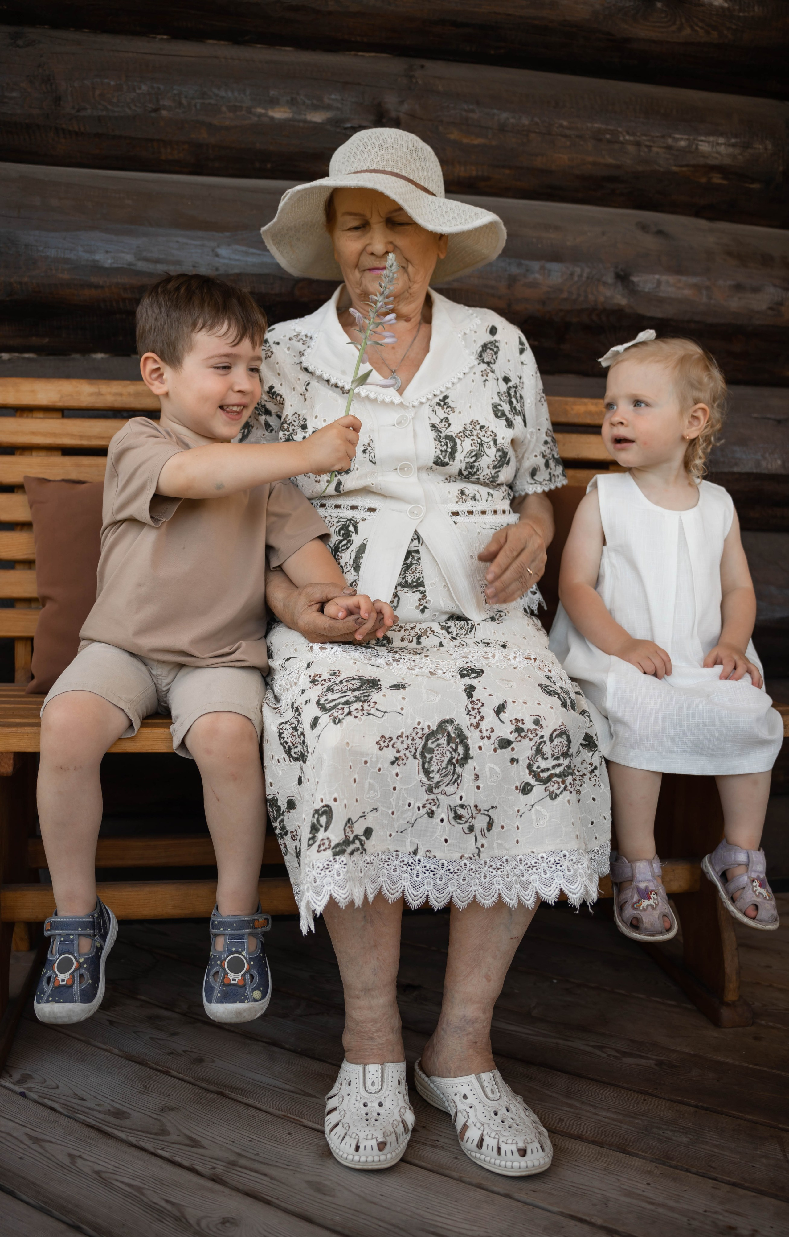 Каникулы у прабабушки. Портретный фотограф в Москве — Захарова Полина