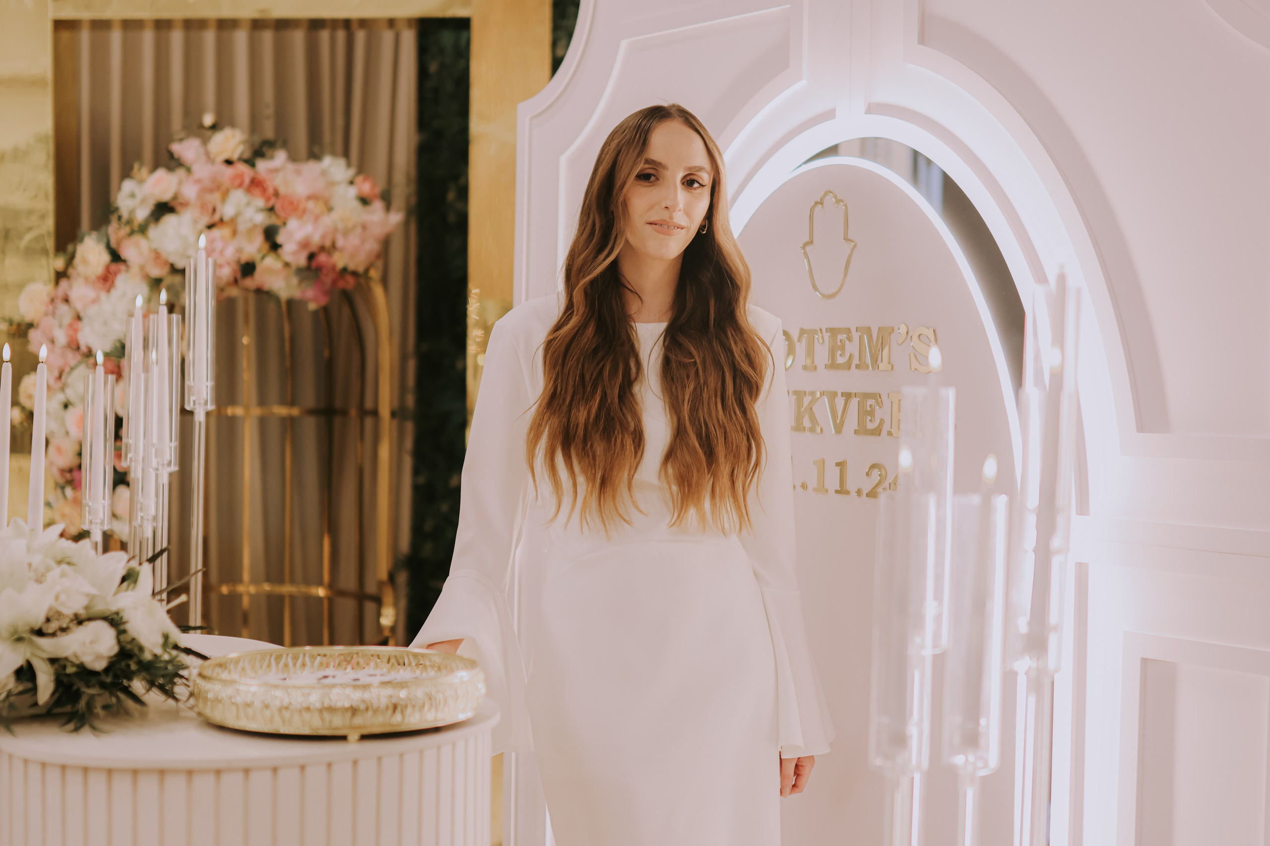 Rotem's Mikvehe and Hina, November 2024. Photographer in Israel Alice Milchin