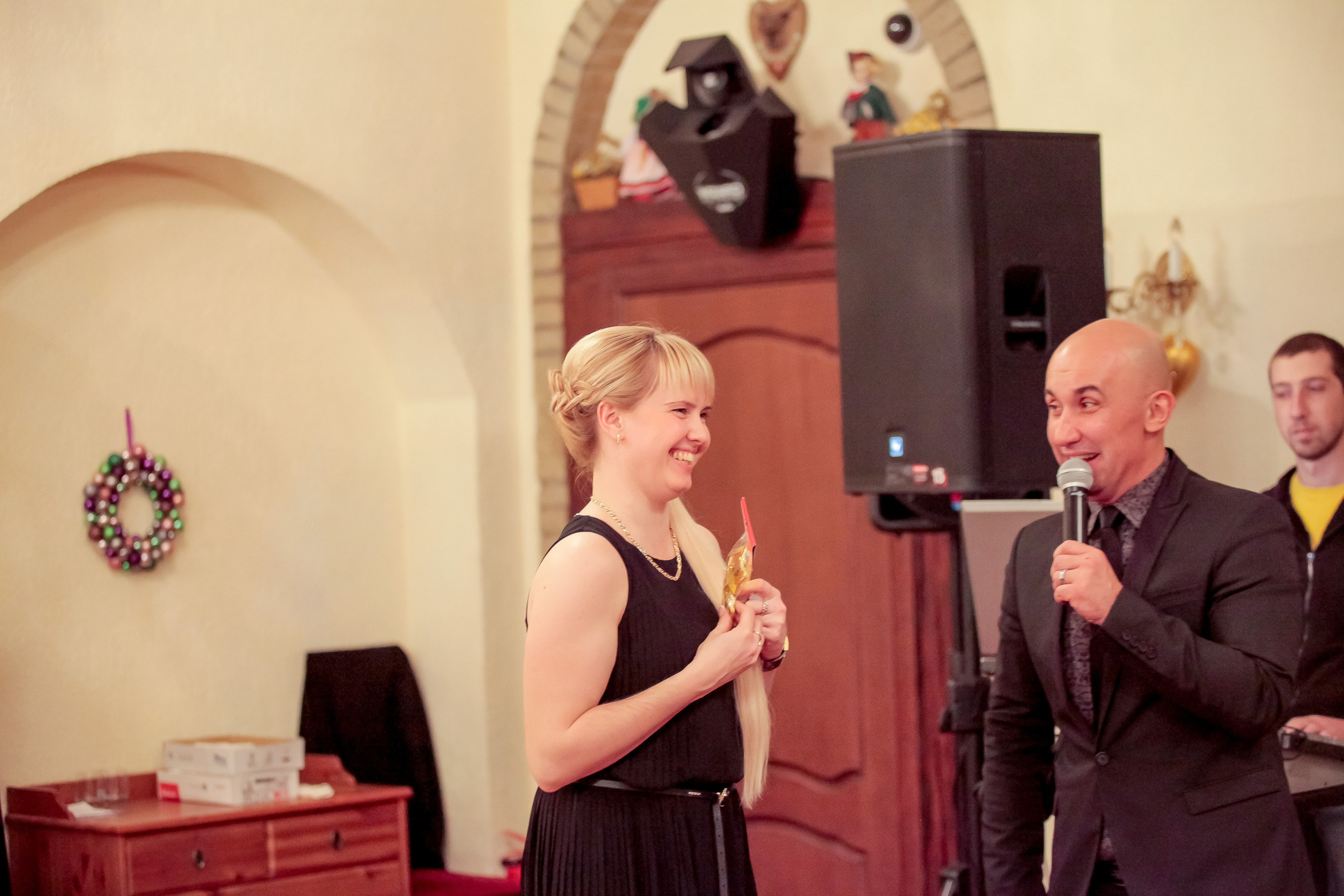 Корпоратив. Max Matvich and Victoria Basova are professionals in their field